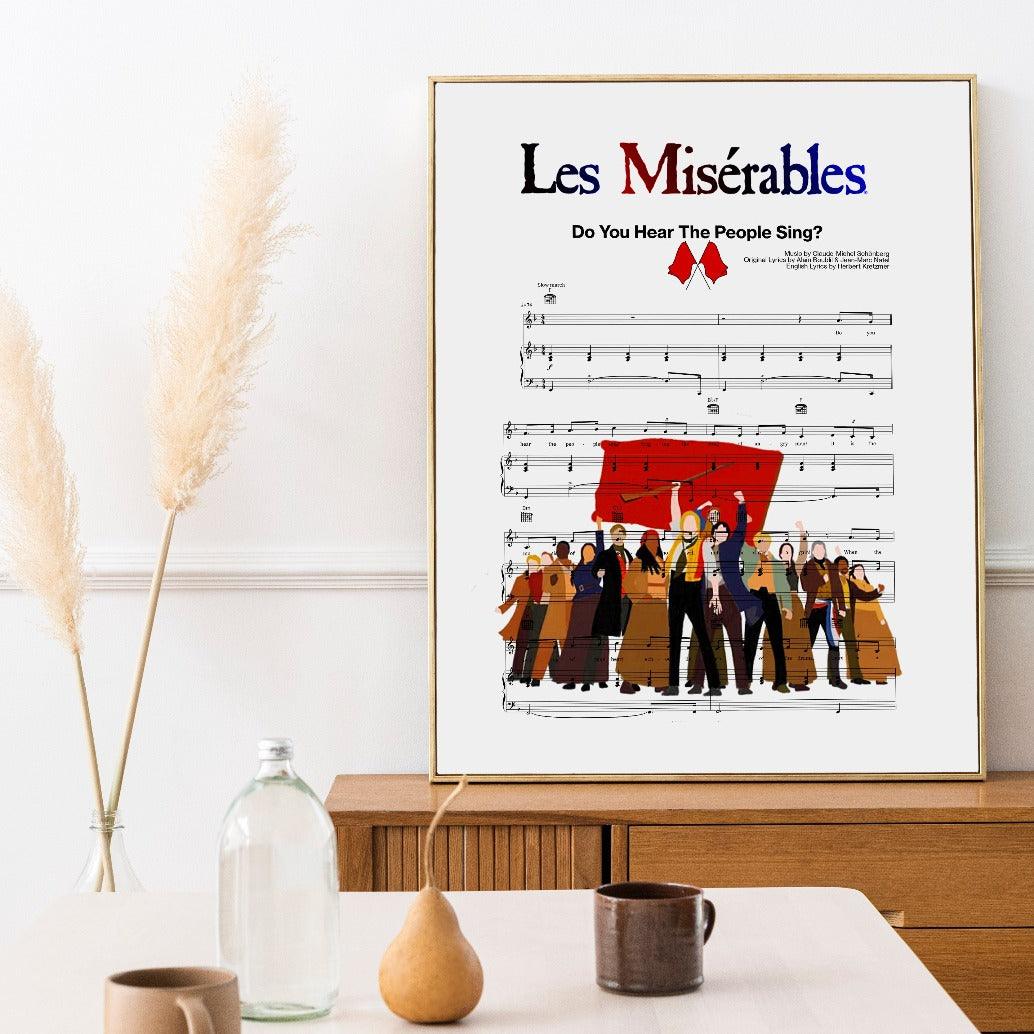 Les Misérables - Do You Hear the People Sing Poster - 98types