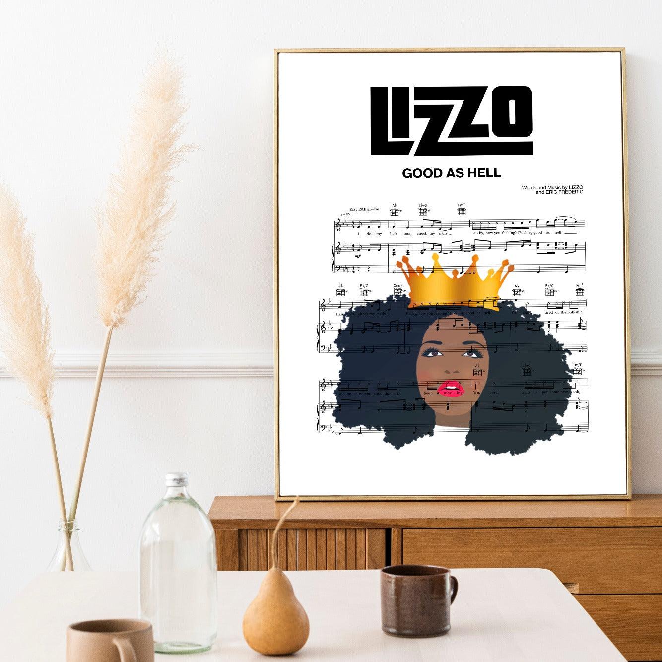 lizzo - GOOD AS HELL Poster - 98types