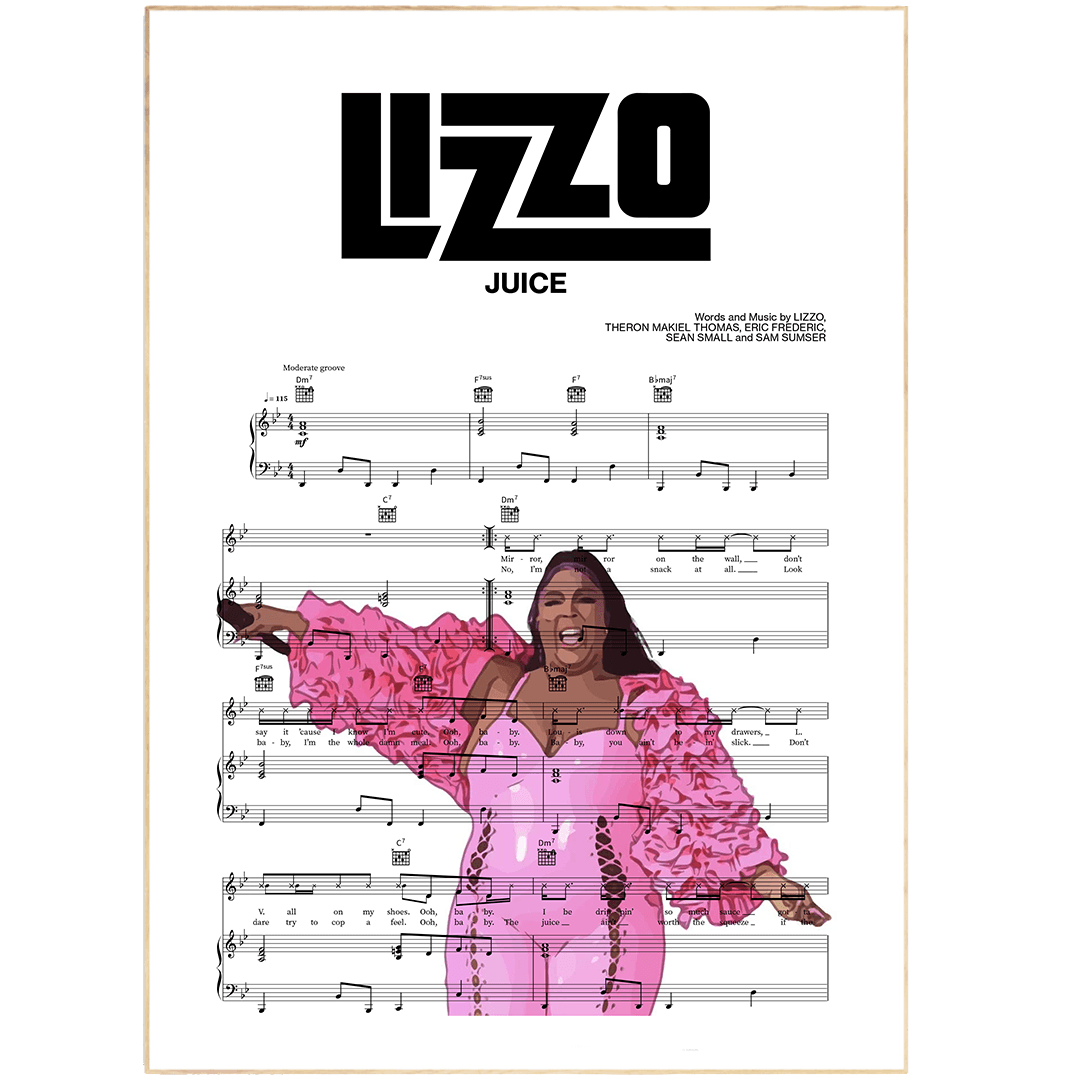 Lizzo - JUICE Poster - 98types