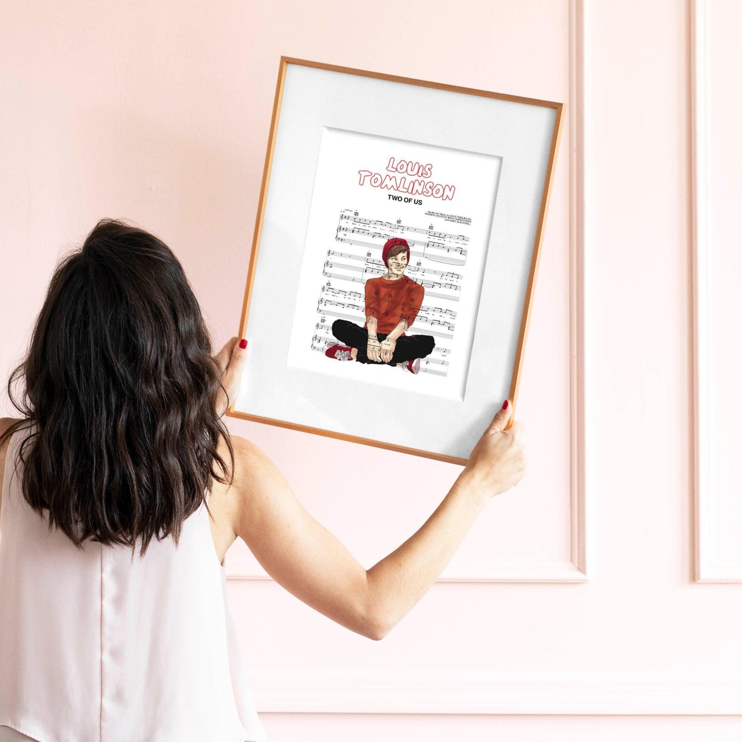 Louis Tomlinson - Two of Us Poster - 98typesMusic