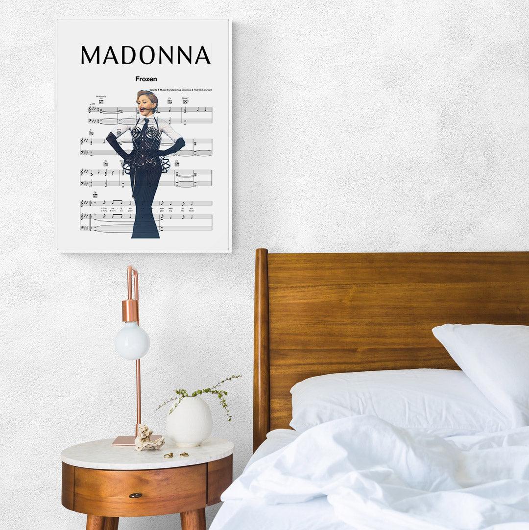 Madonna - Frozen Poster - 98typesMusic