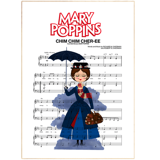 Mary Poppins - Chim Chim Cher-ee Poster - 98types