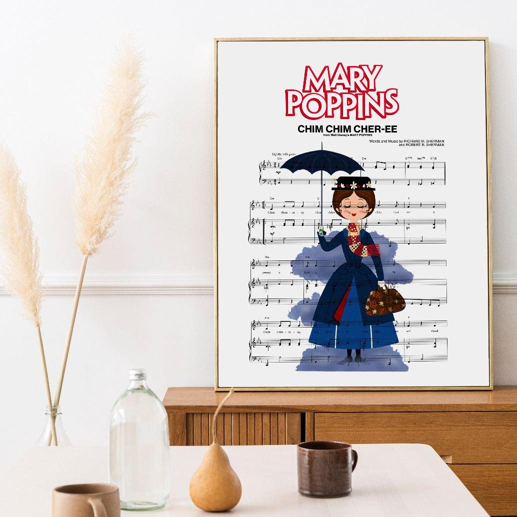 Mary Poppins - Chim Chim Cher-ee Poster - 98types
