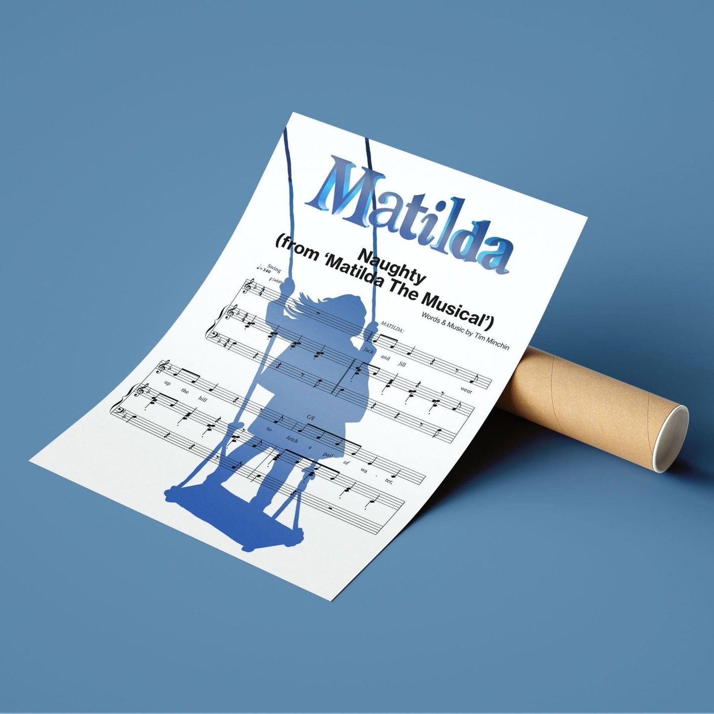 Matilda The Musical Naughty Poster - 98types