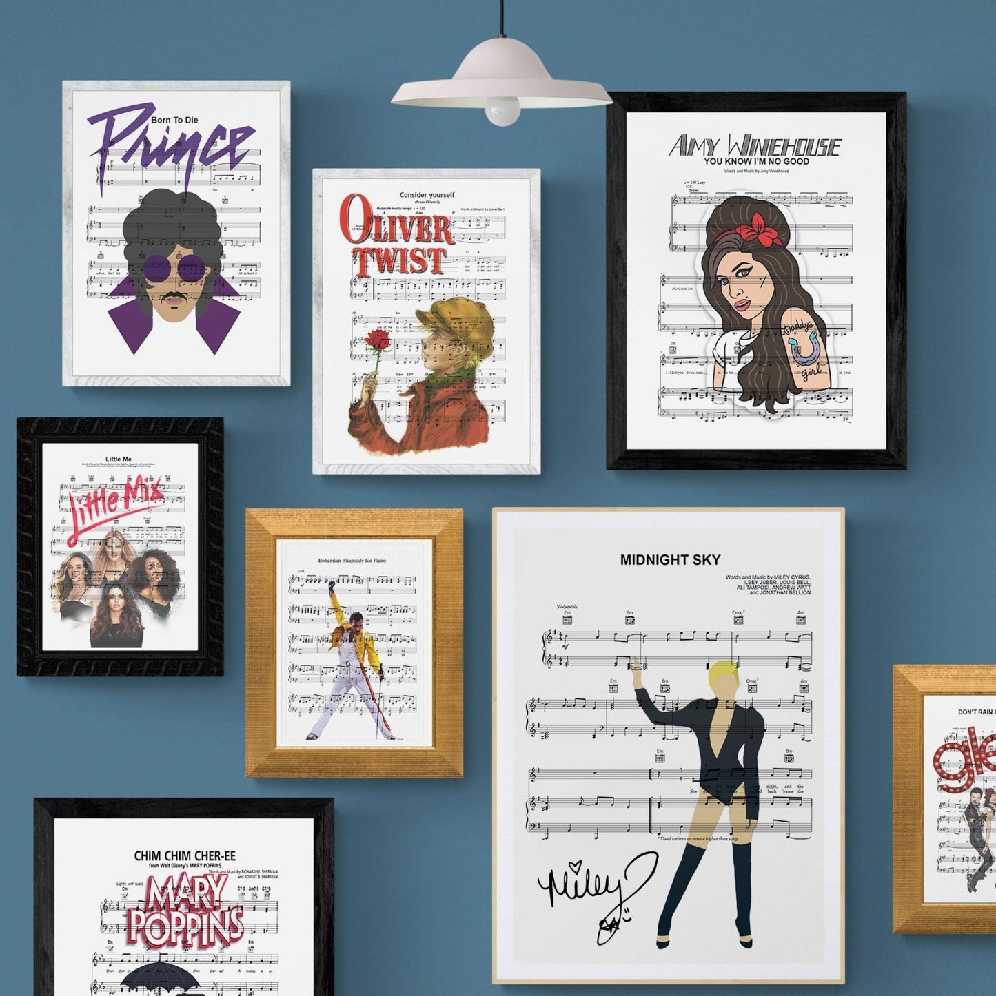 Miley Cyrus - Midnight Sky Poster - 98types