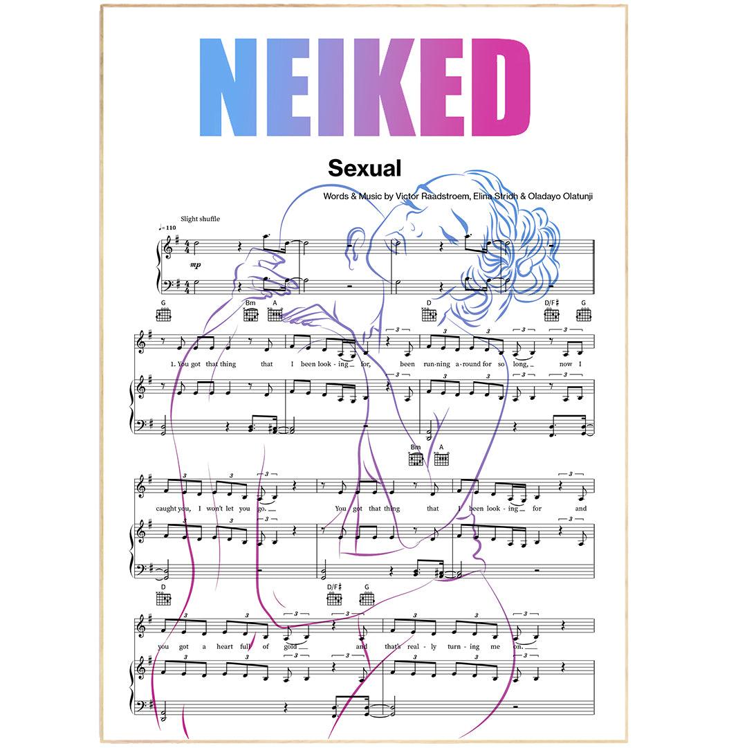 NEIKED - Sexual ft. Dyo Poster - 98typesMusic