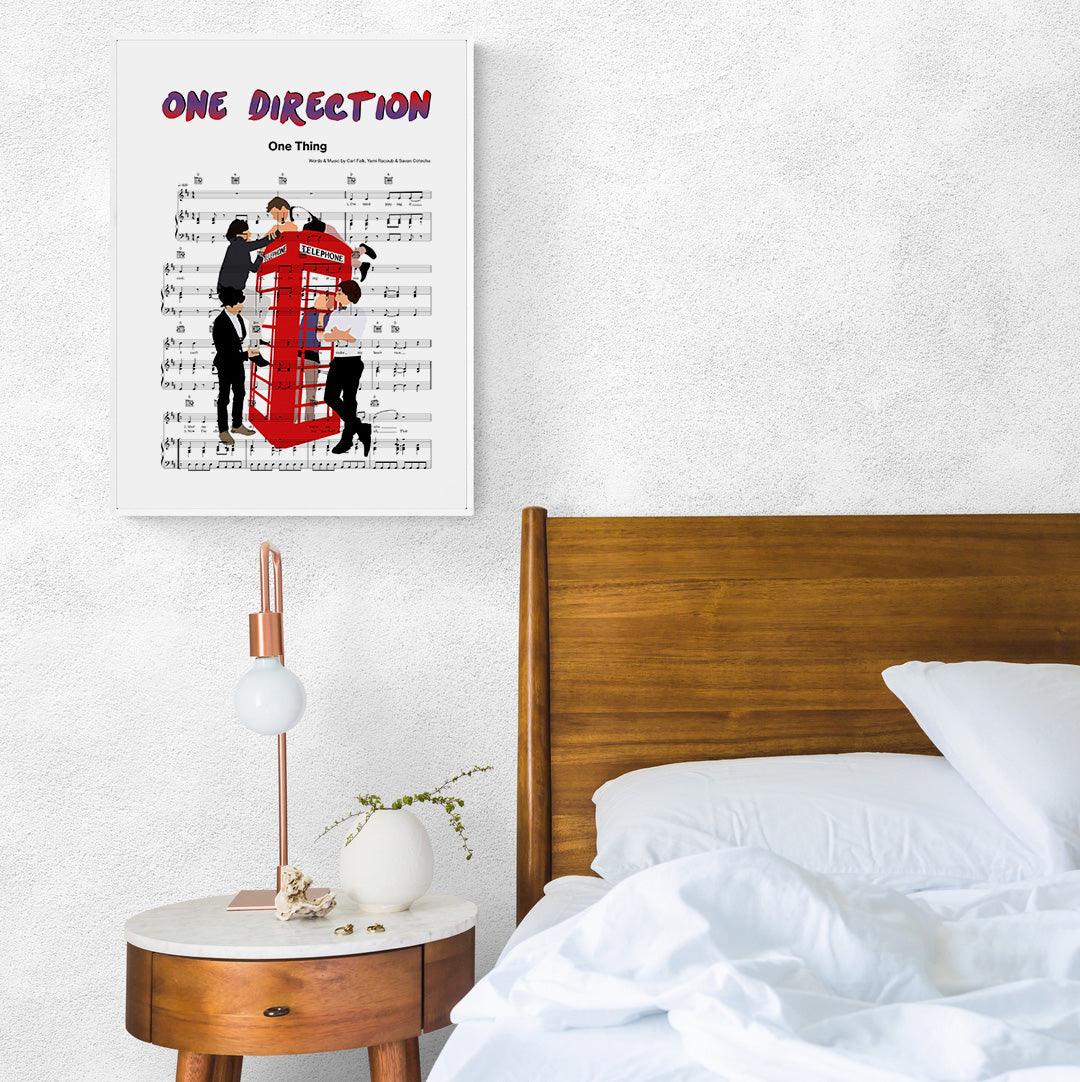 One Direction - One Thing Poster - 98typesMusic