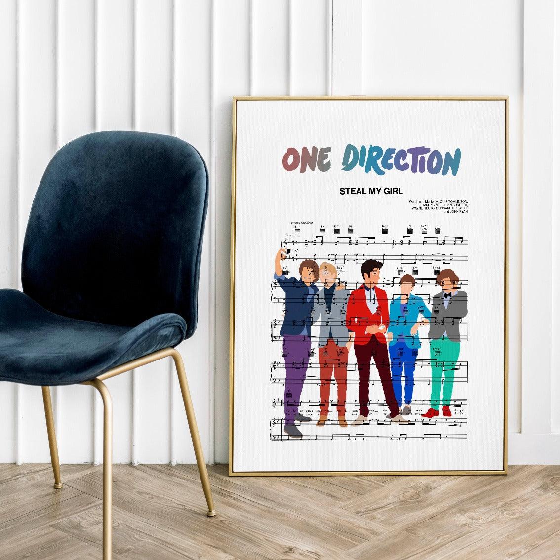 One Direction - STEAL MY GIRL Poster - 98types