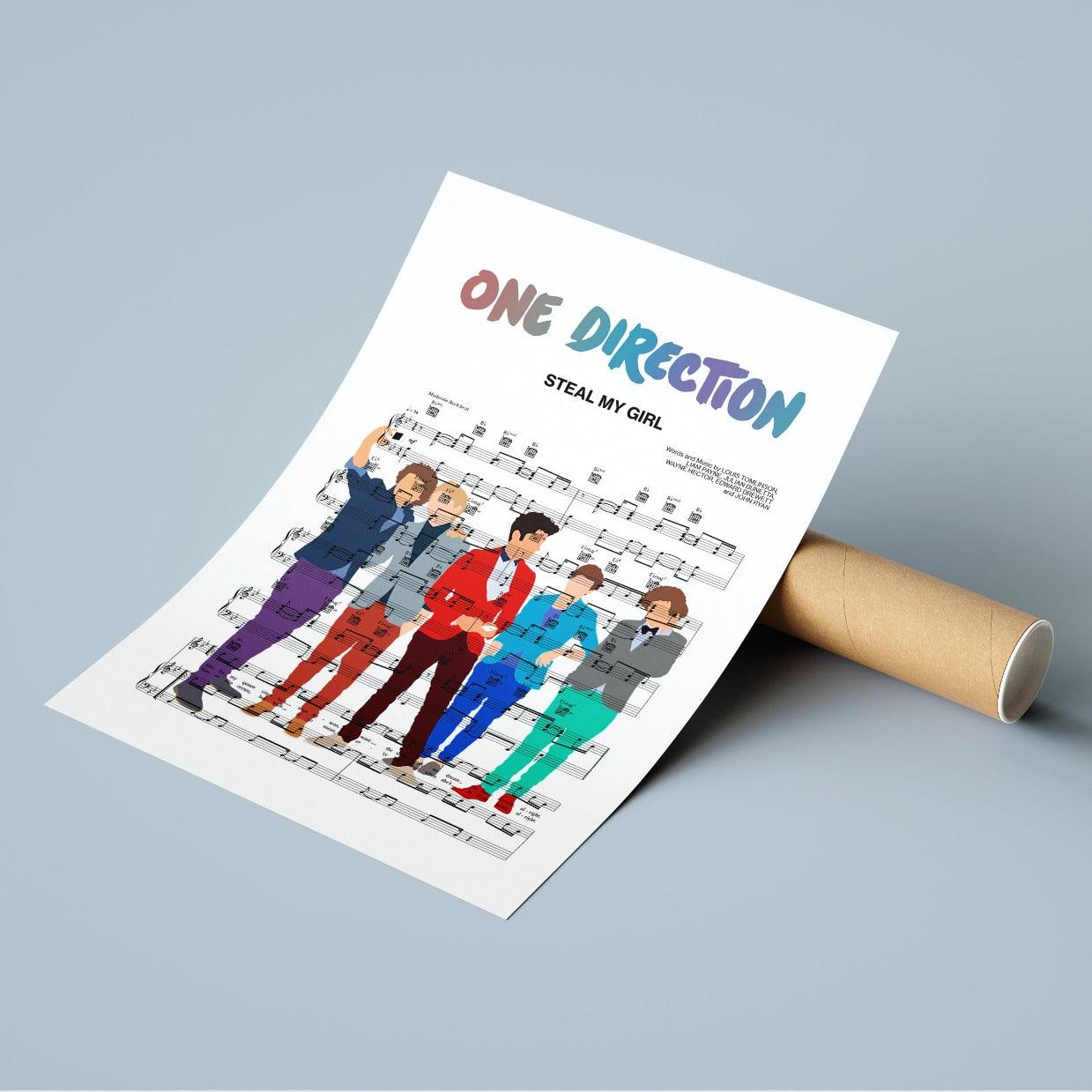 One Direction - STEAL MY GIRL Poster - 98types