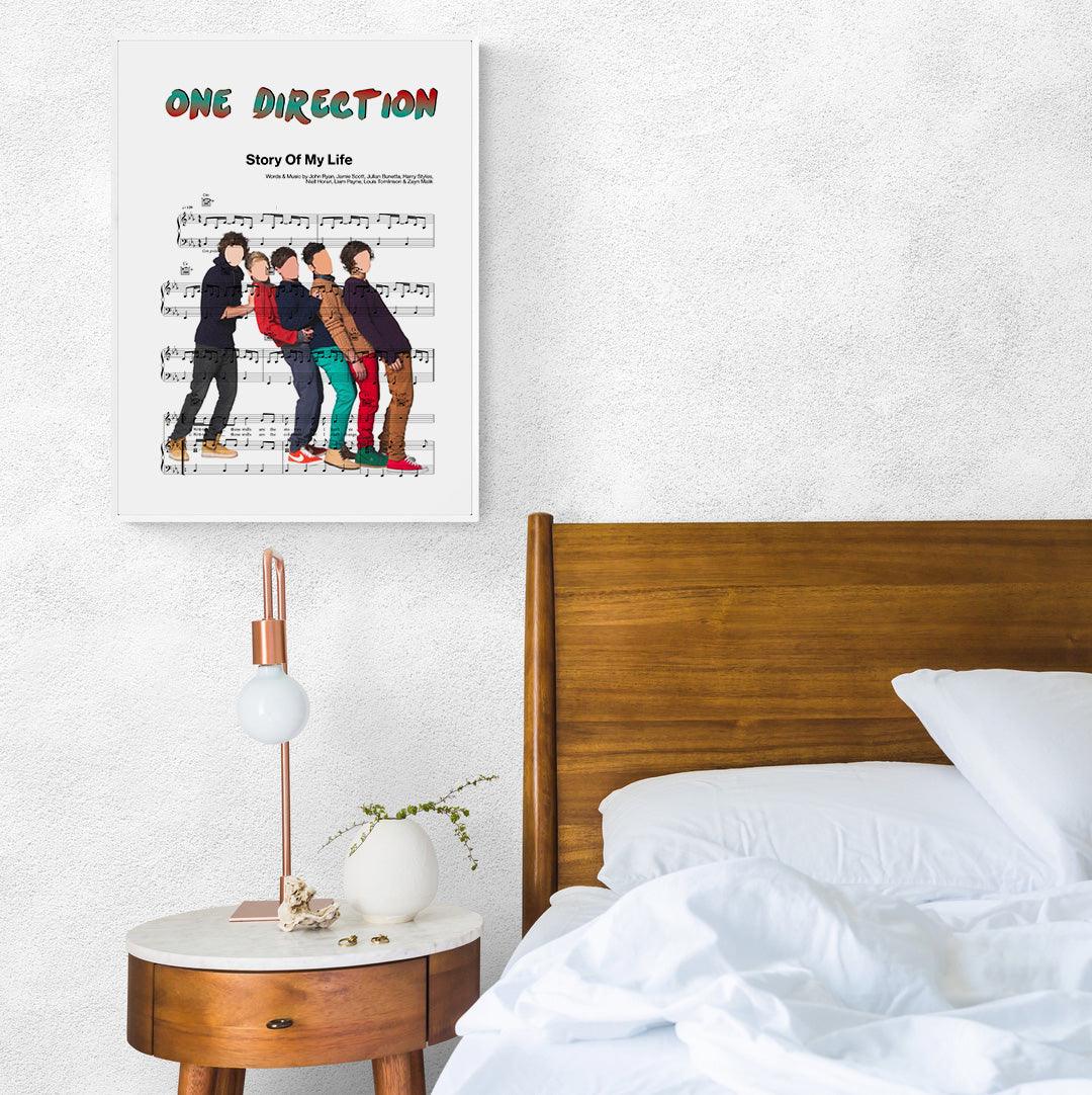 One Direction - Story Of My Life Poster - 98typesMusic