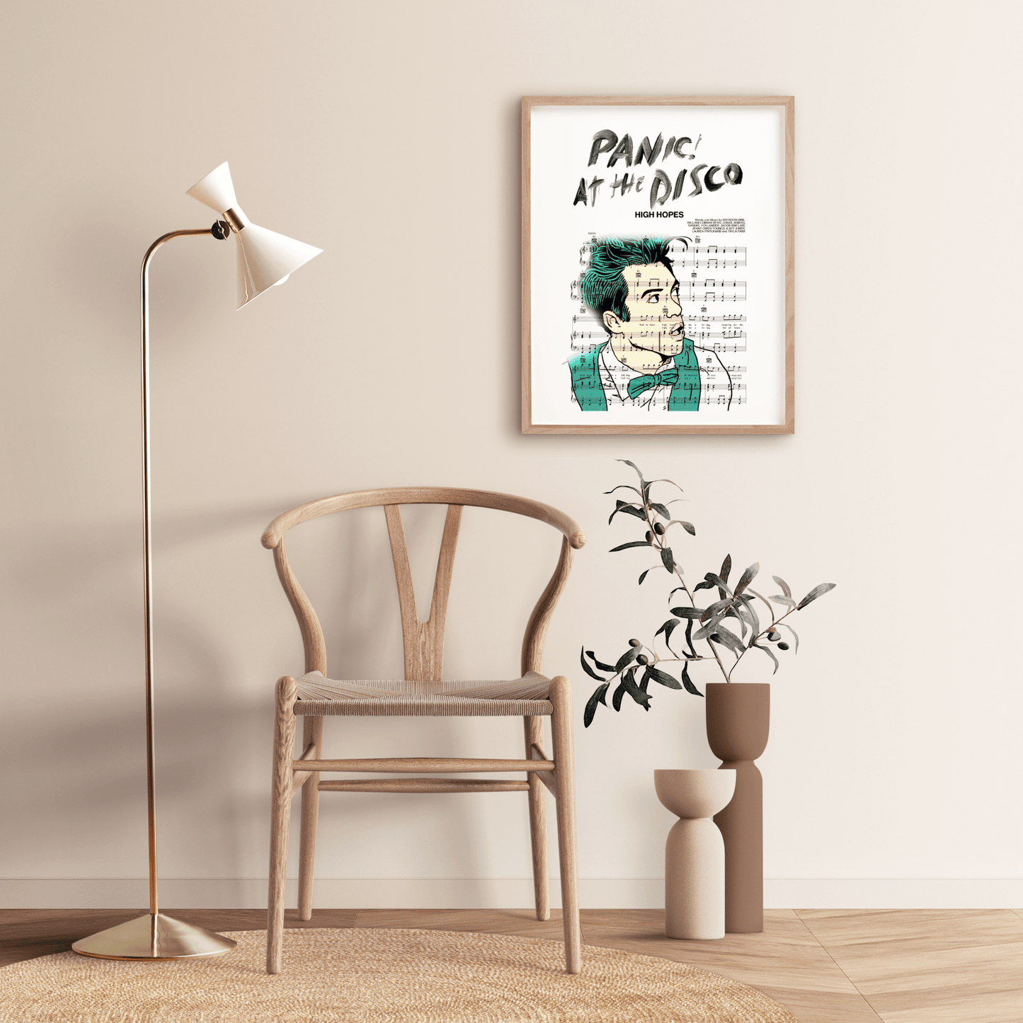 Panic at the Disco - High Hopes Poster - 98typesMusic