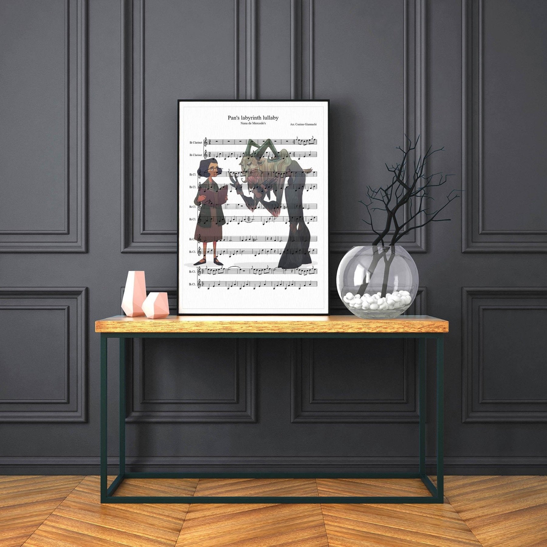 Pan's Labyrinth Lullaby Song Print - 98types