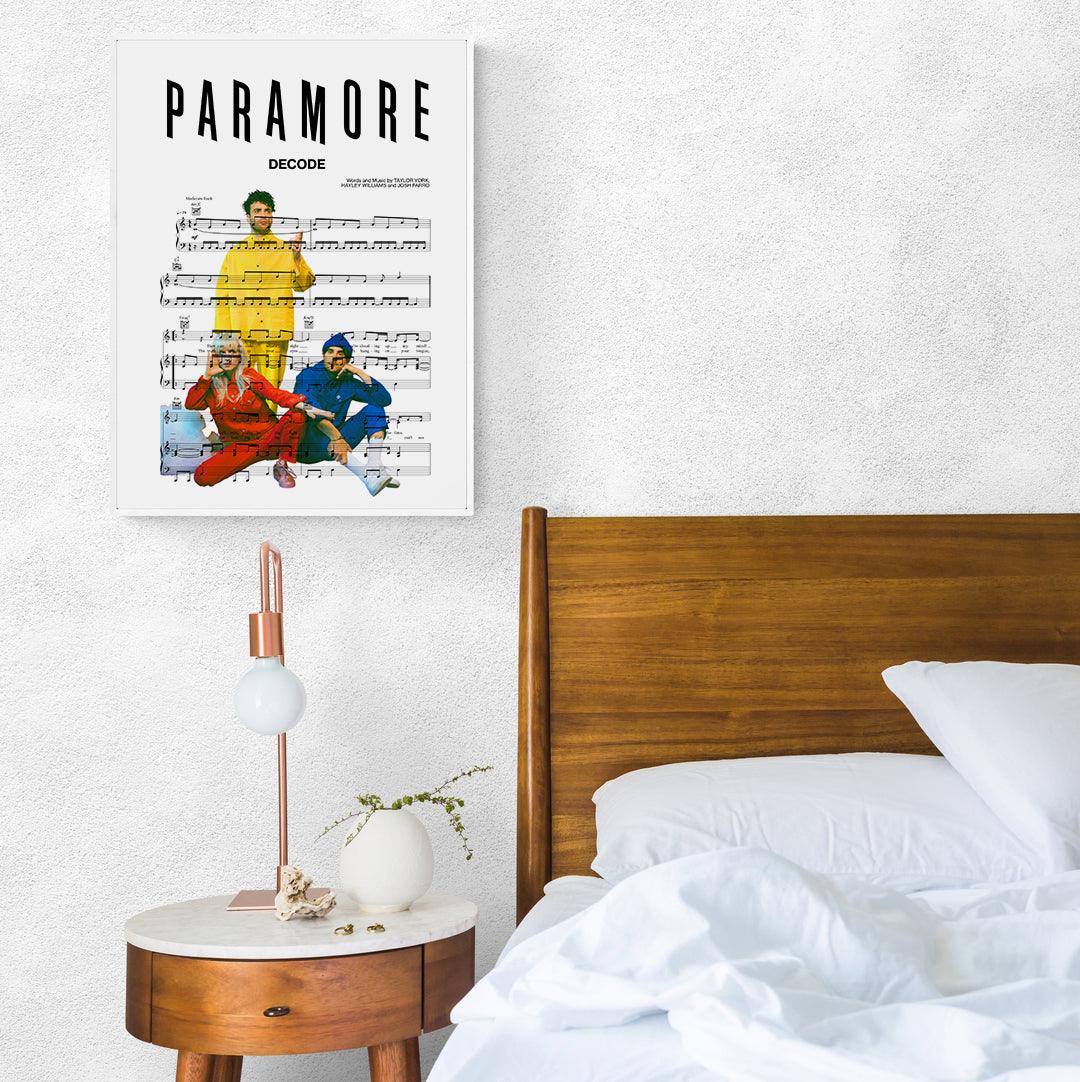 Paramore - DECODE Poster - 98types