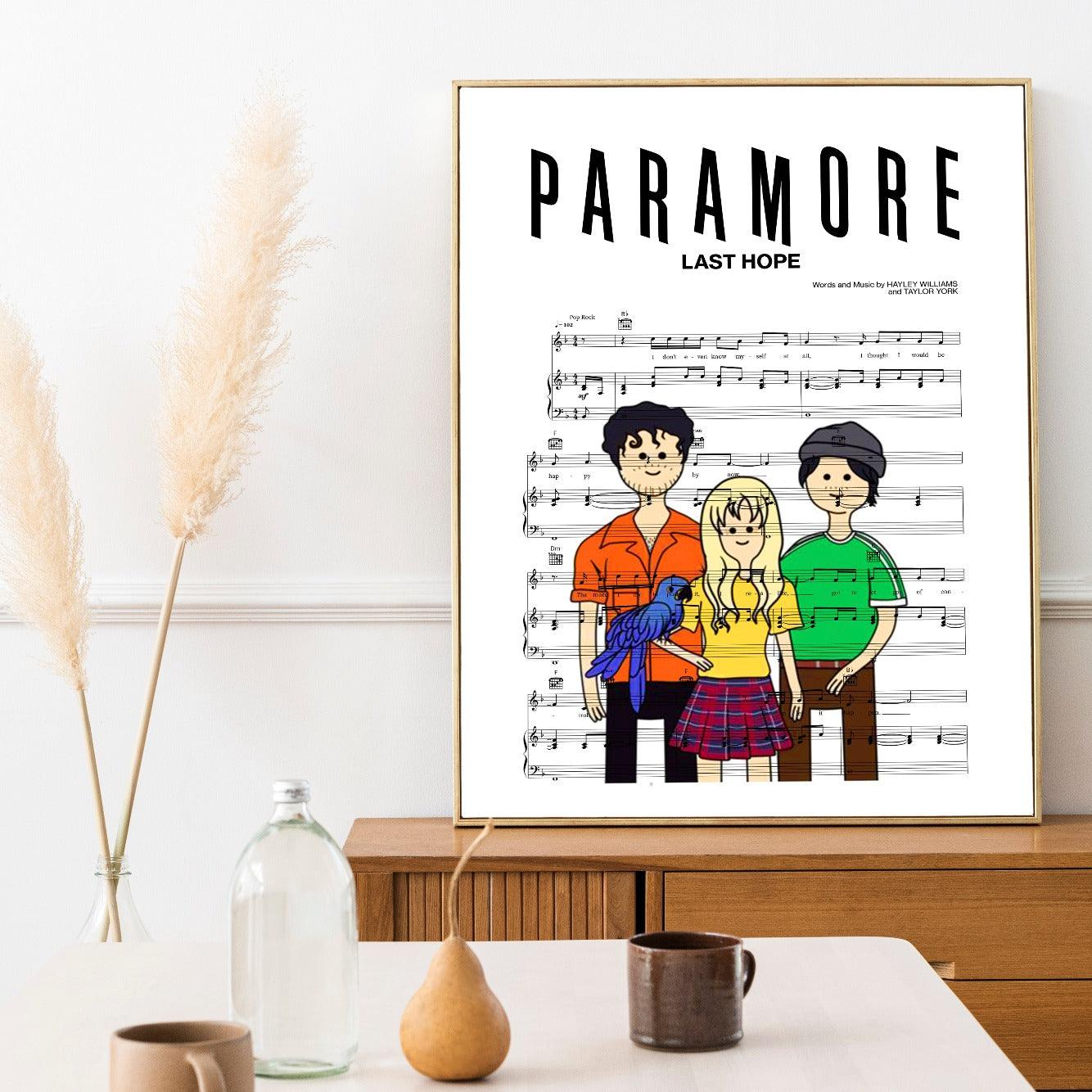 Paramore - LAST HOPE Poster - 98types