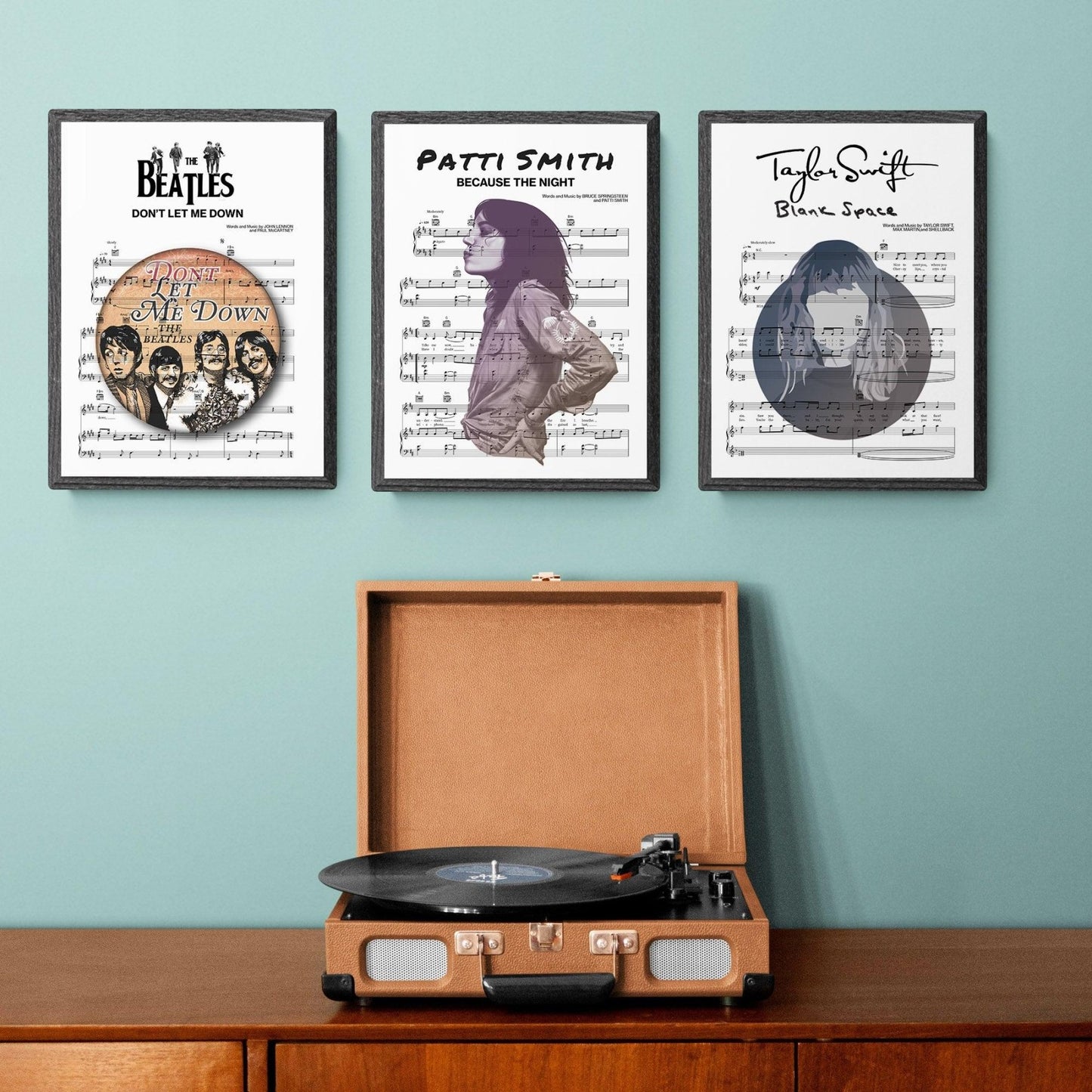 Patti Smith - Because the Night Poster - 98types