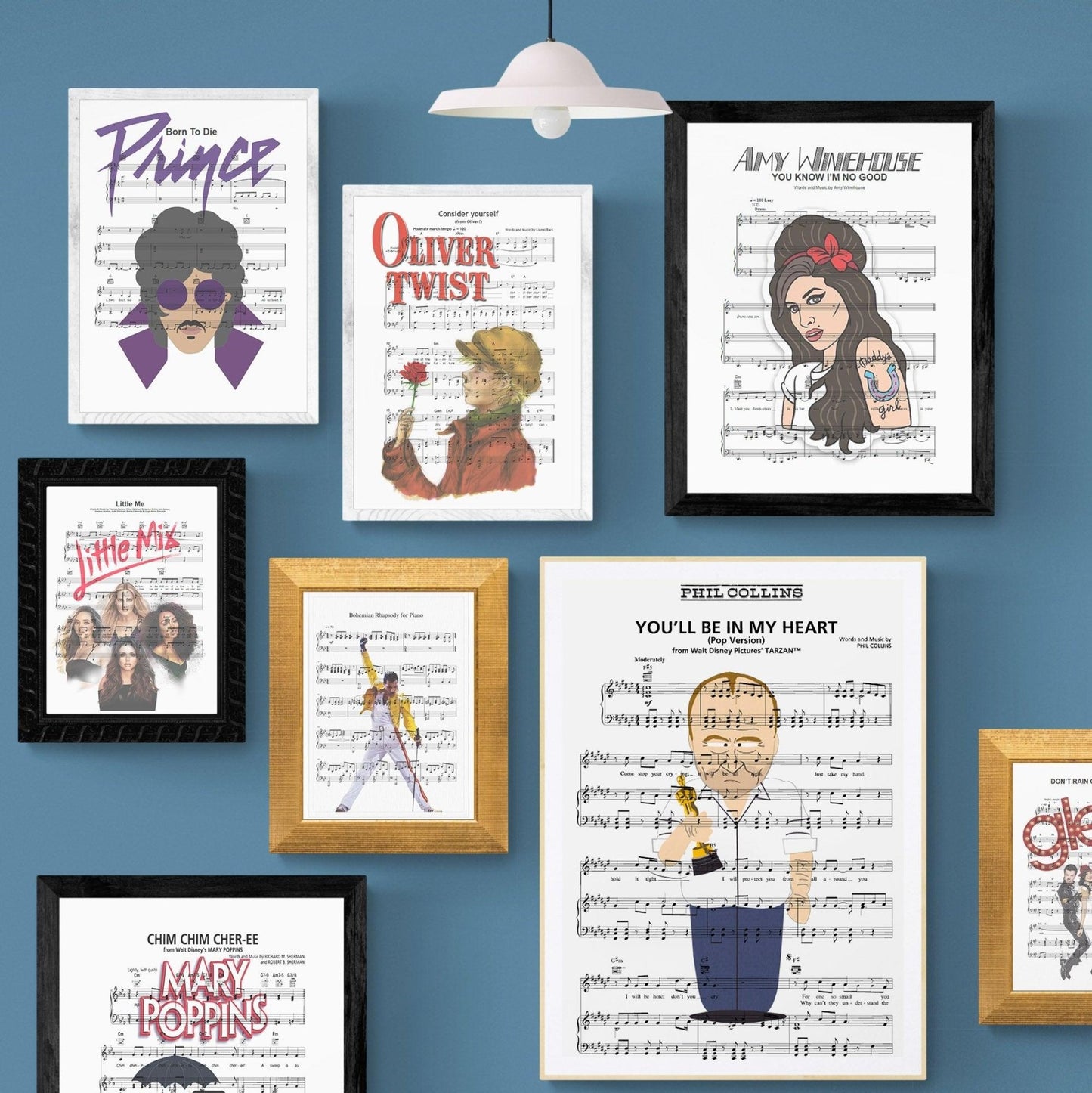 Phil Collins • You'll Be In My Heart Print - 98types