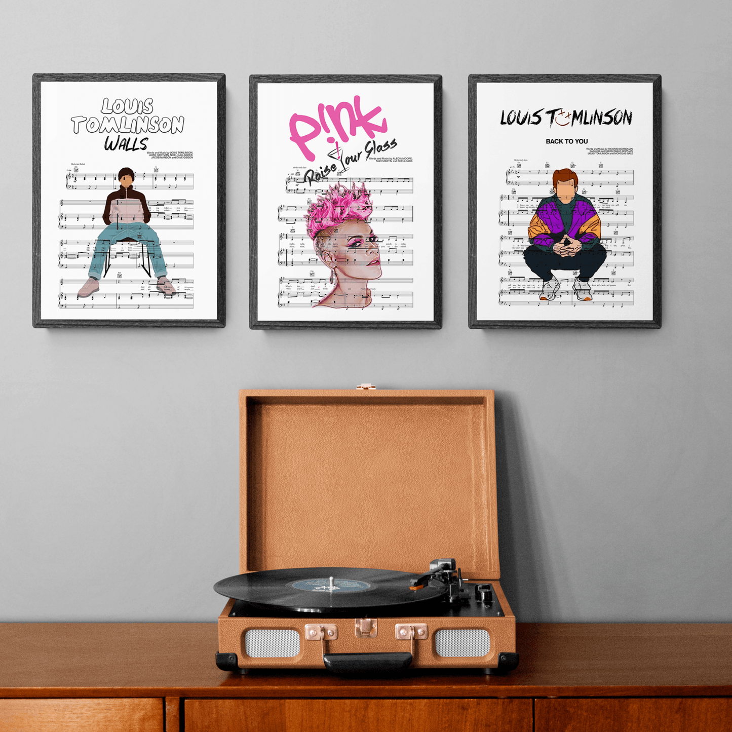 Pink - RAISE YOUR GLASS Poster - 98types