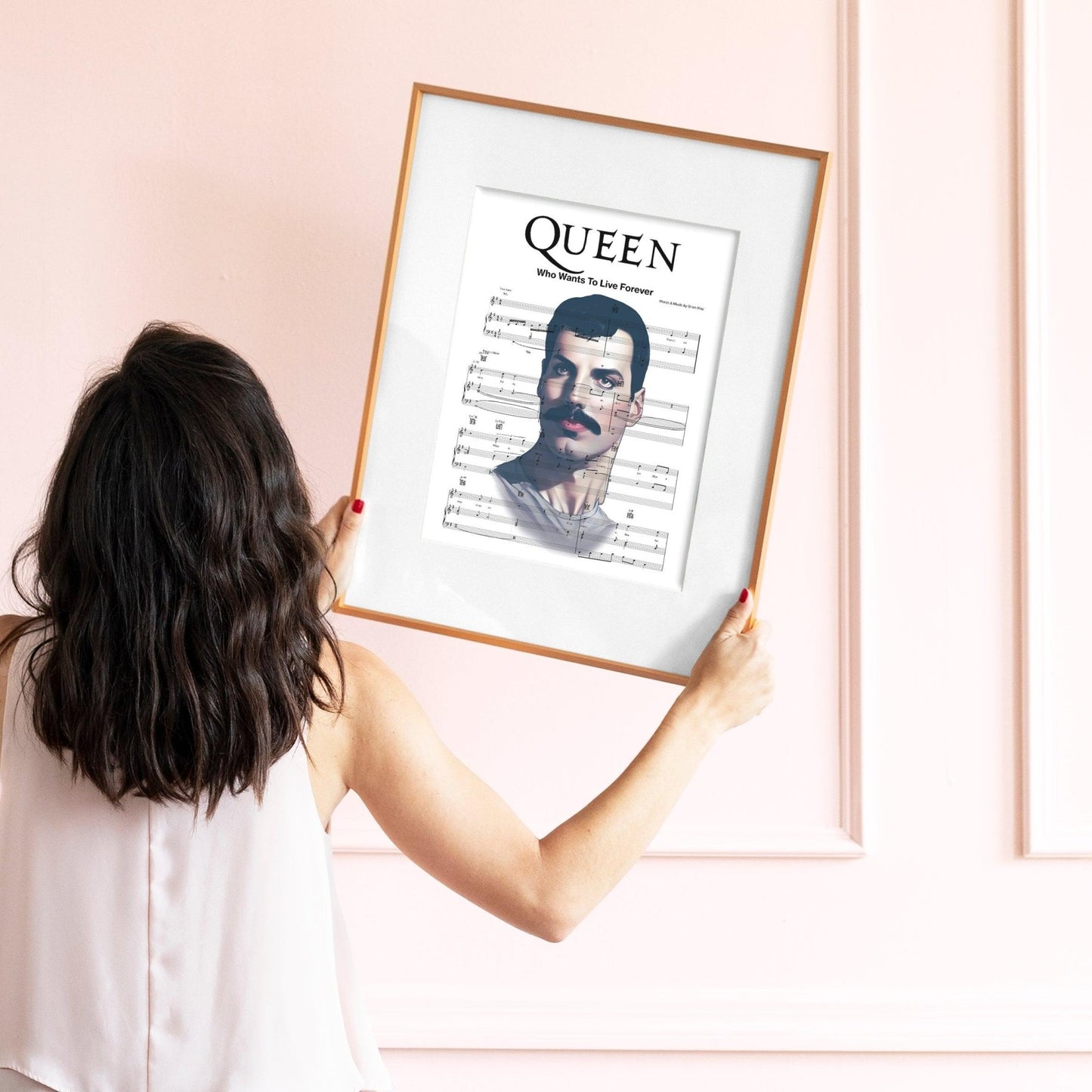 Queen - Who Wants To Live Forever Print - 98typesMusic