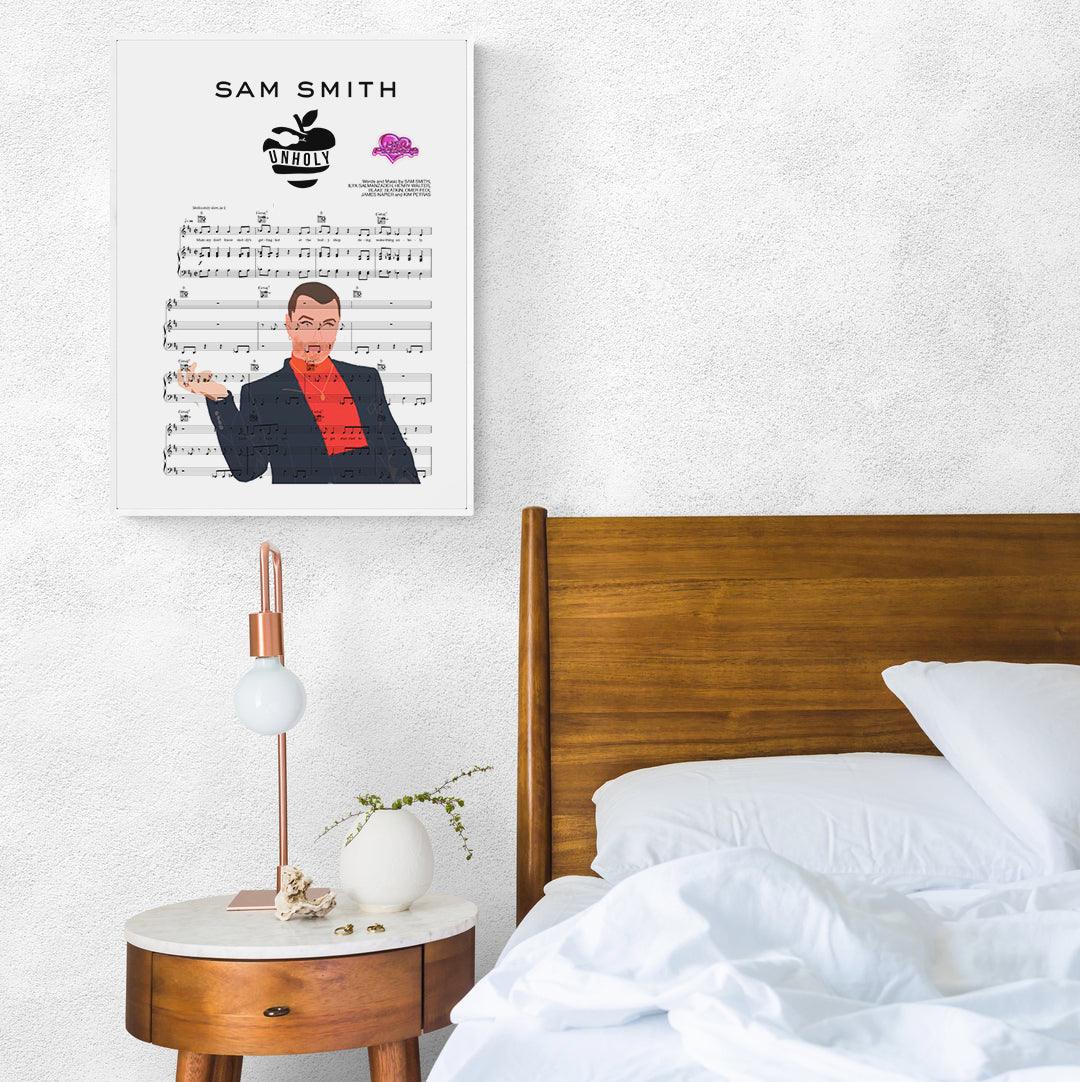 Sam Smith - Unholy Poster - 98types