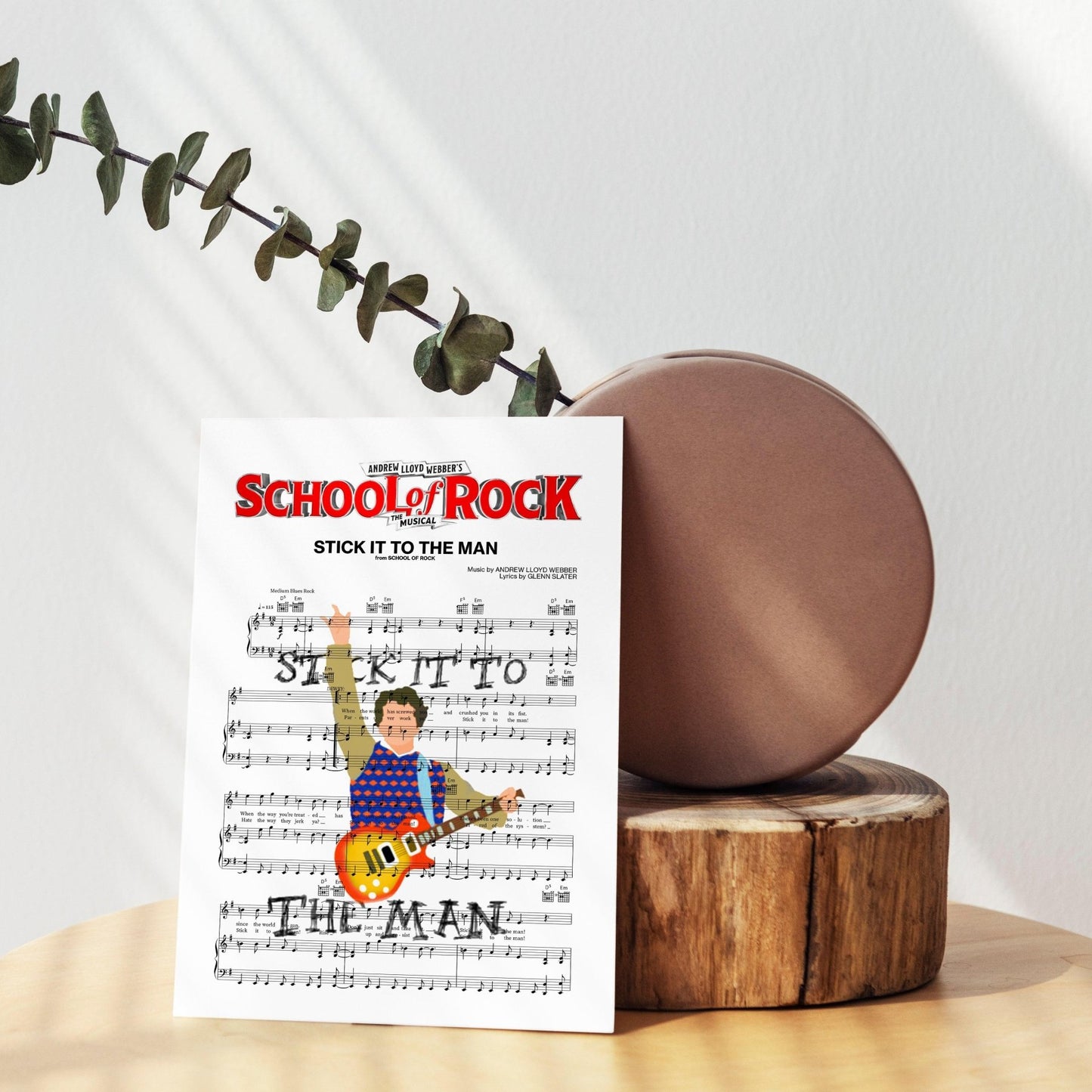 School of Rock - STICK IT TO THE MAN Poster - 98types