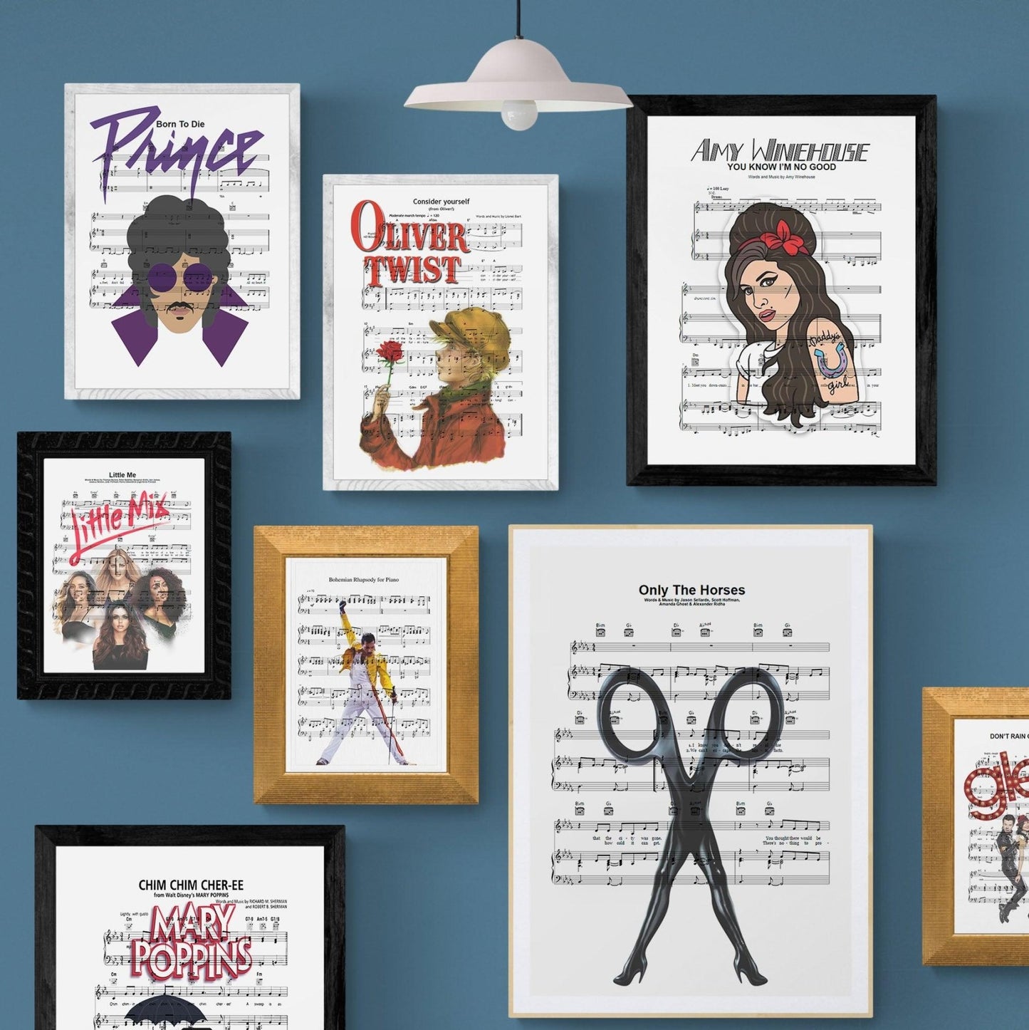 Scissor Sisters - Only The Horses Print - 98types