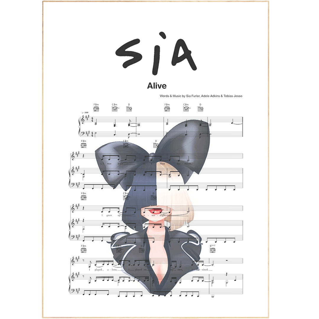 Sia - Alive Poster - 98types