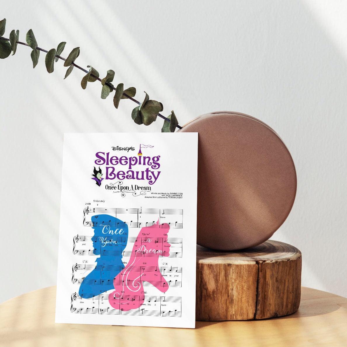 Sleeping Beauty - Once upon a dream Print - 98types