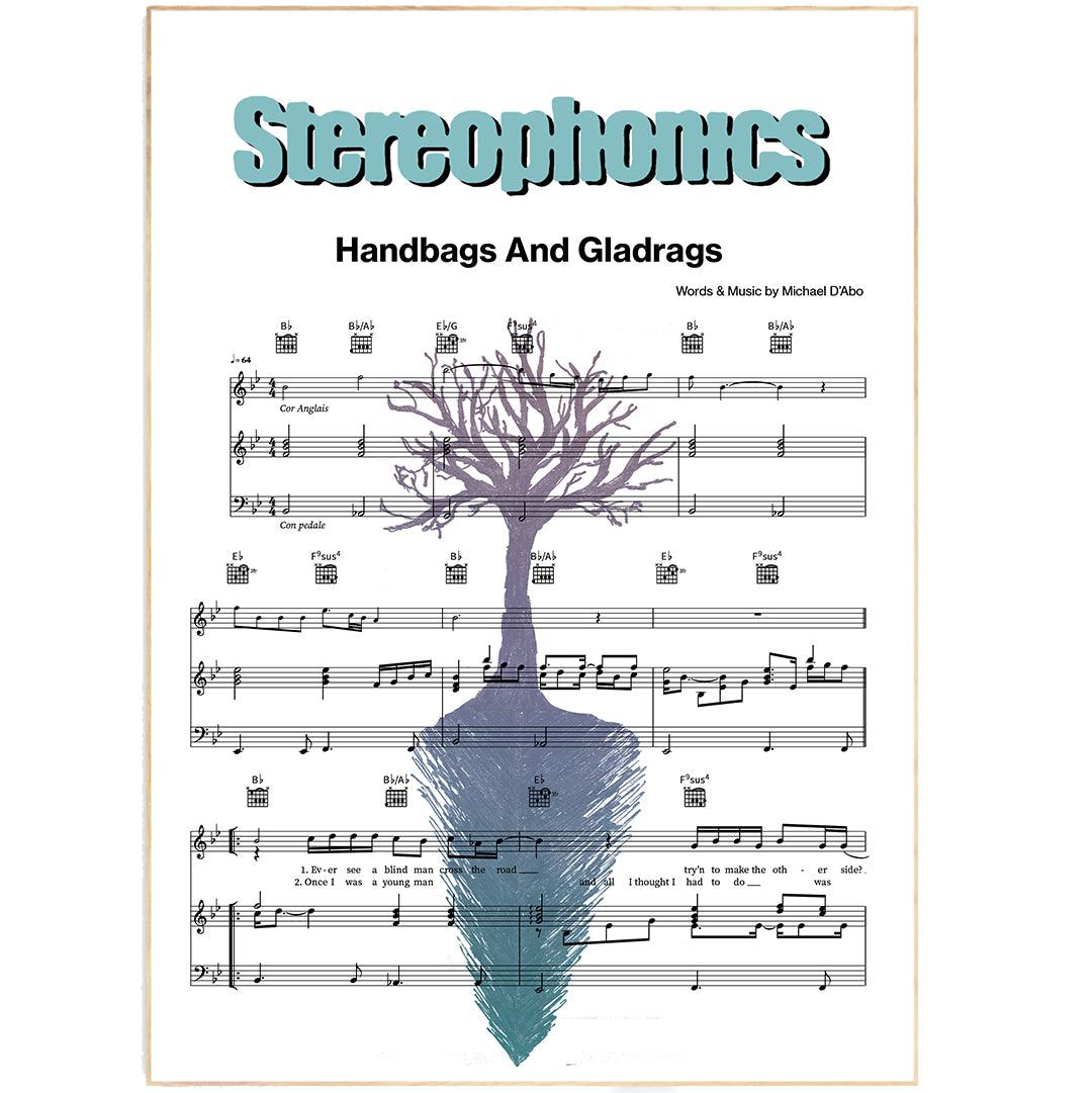 Stereophonics - Handbags And Gladrags Poster - 98types