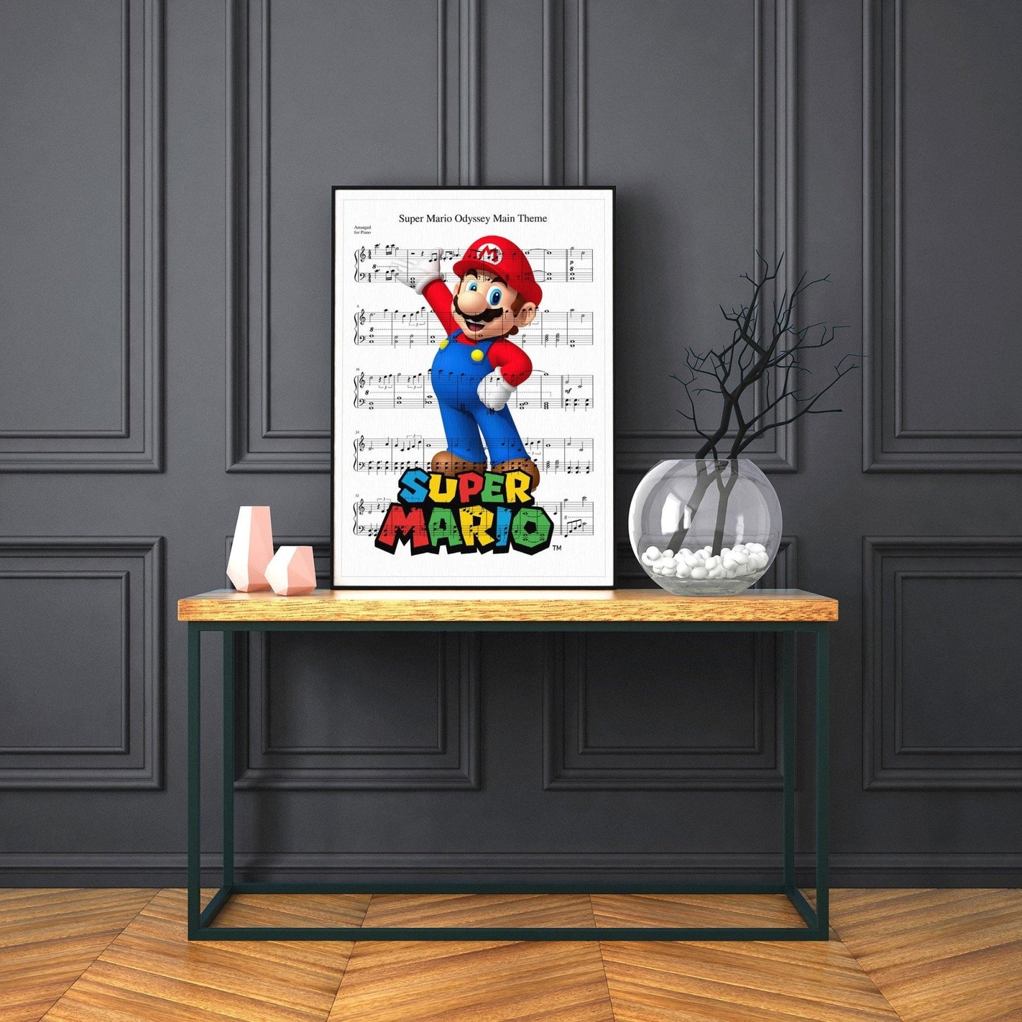 Super Mario Bros Theme Song Print - 98types