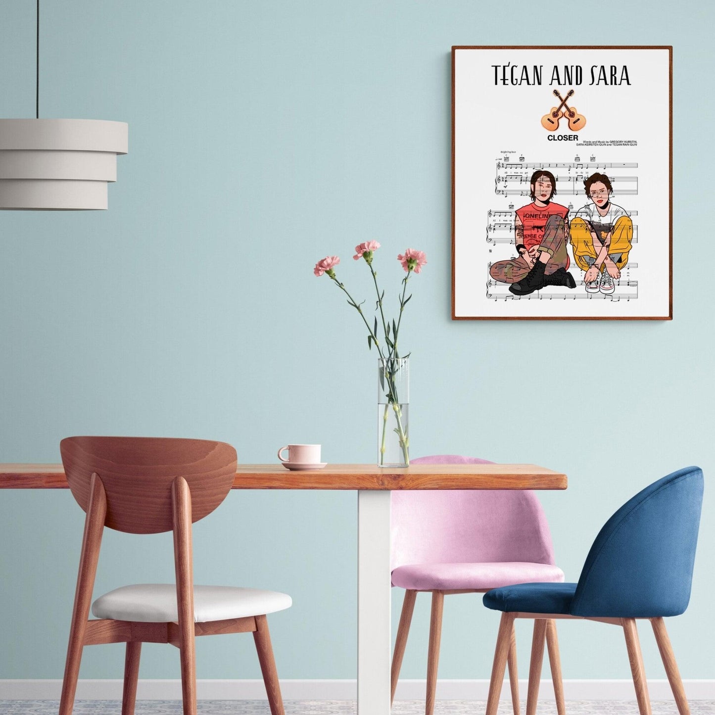 Tegan and Sara - Closer Poster - 98types