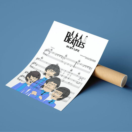 The Beatles - In my Life Poster - 98types