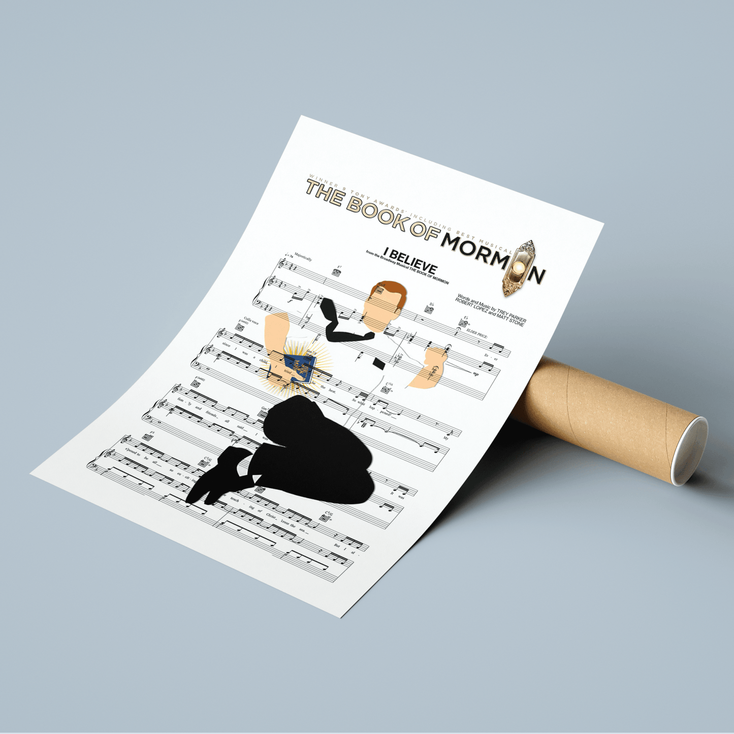 The Book of Mormon Musical - I Belive Print - 98types
