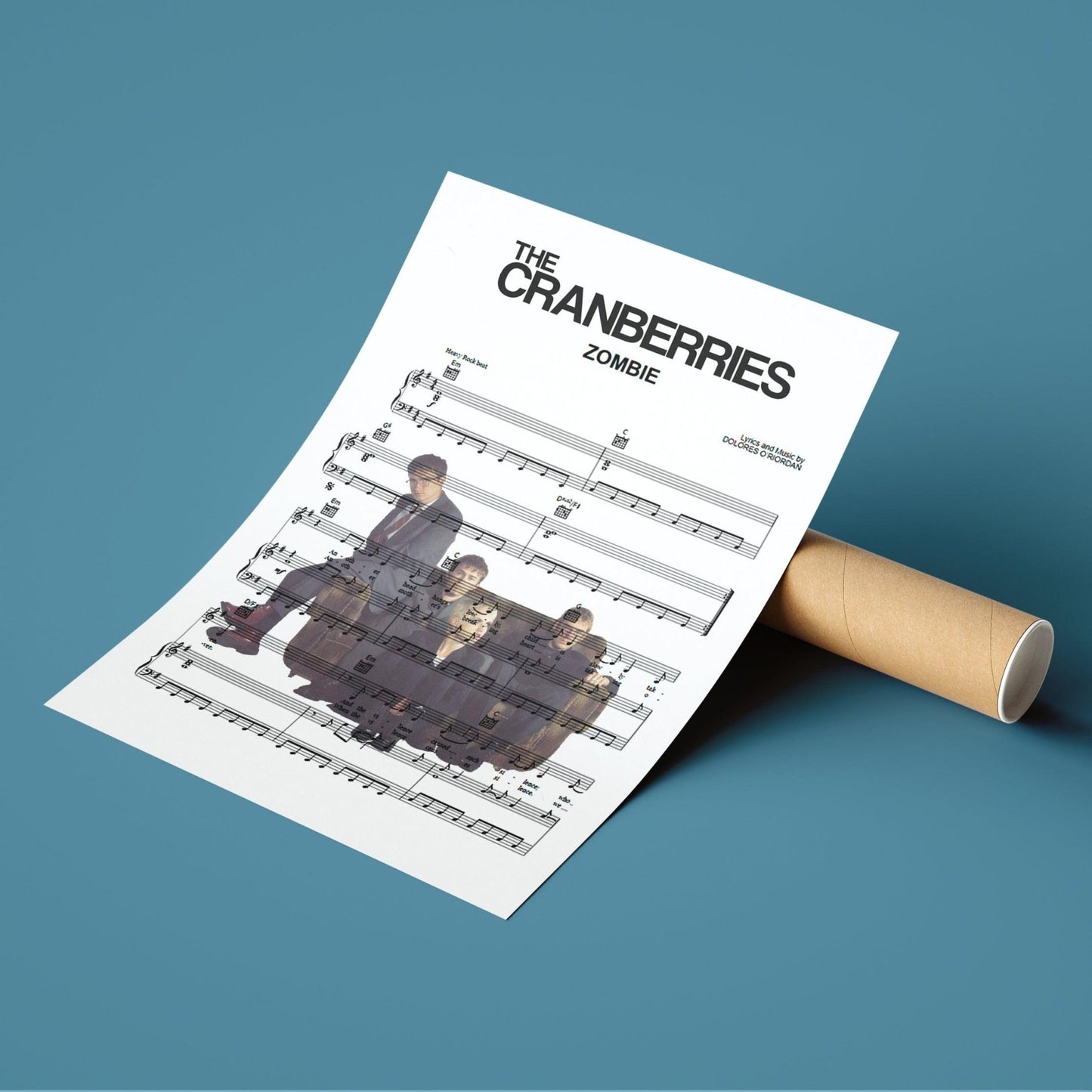 The Cranberries - Zombie Poster - 98typesMusic