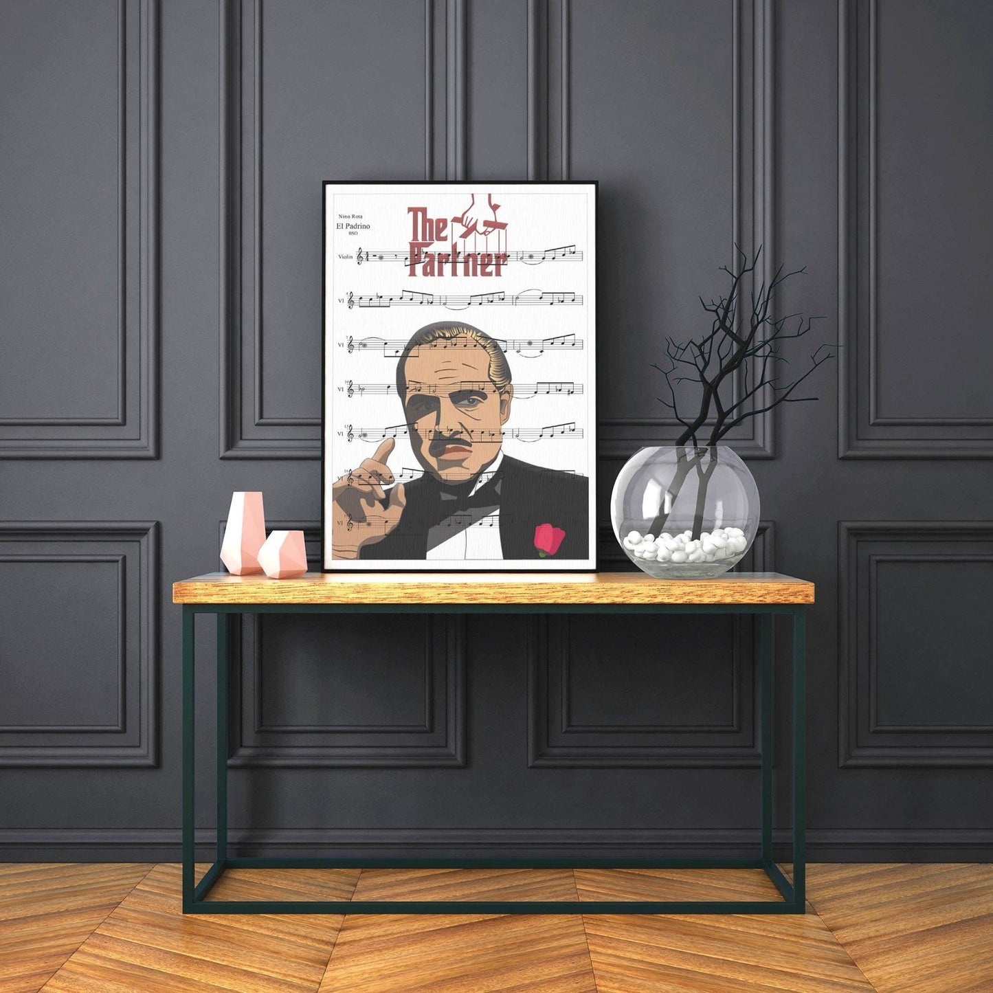 The Godfather - Theme Song Print - 98typesMusic