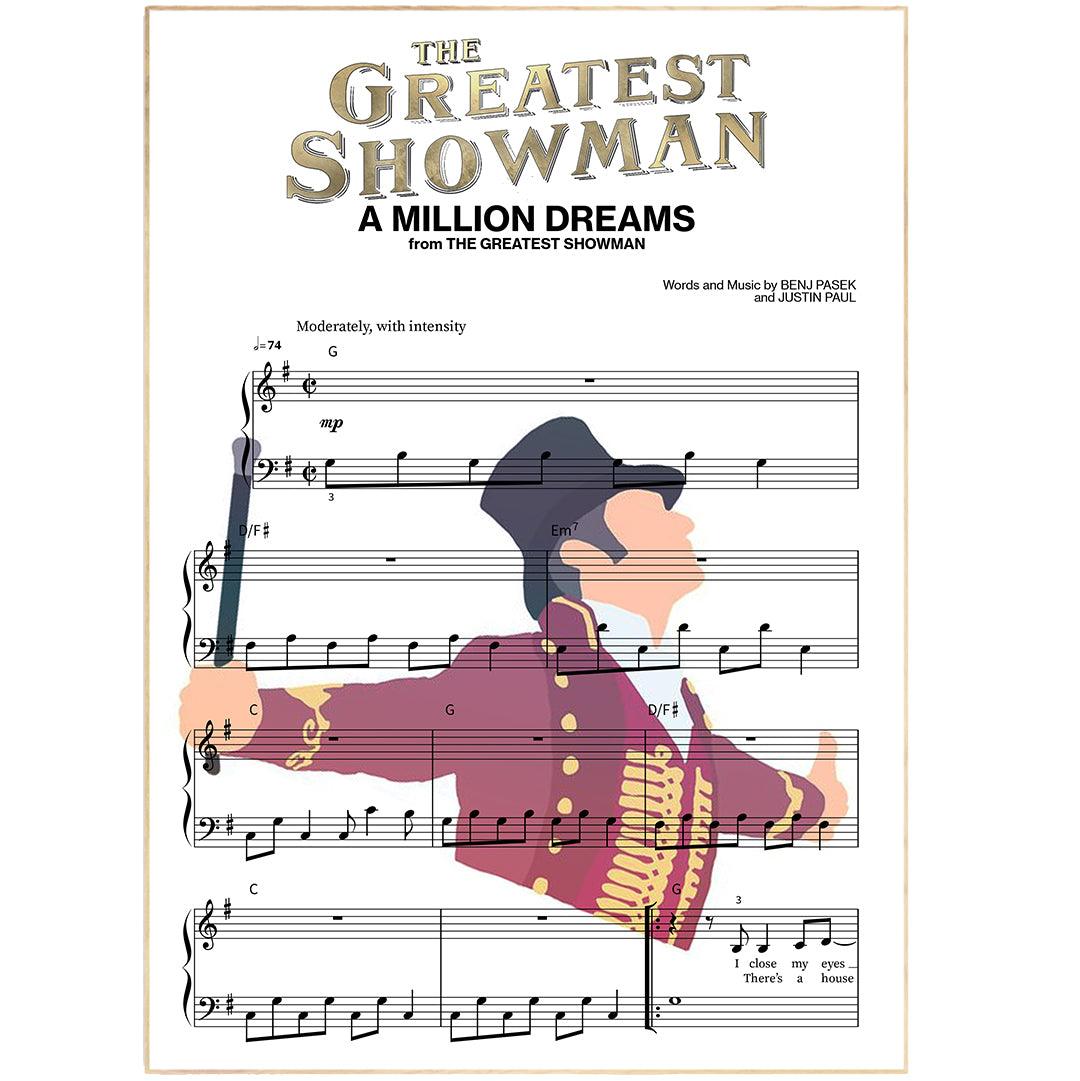 The Greatest Showman - A Million Dreams Print - 98types