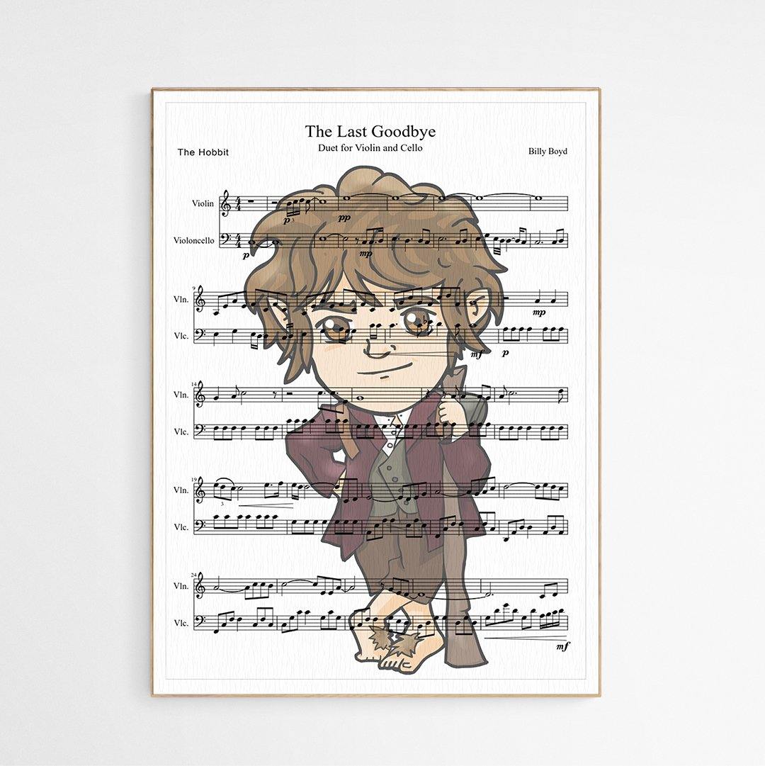 The Hobbit - The Last Goodbye Print - 98types