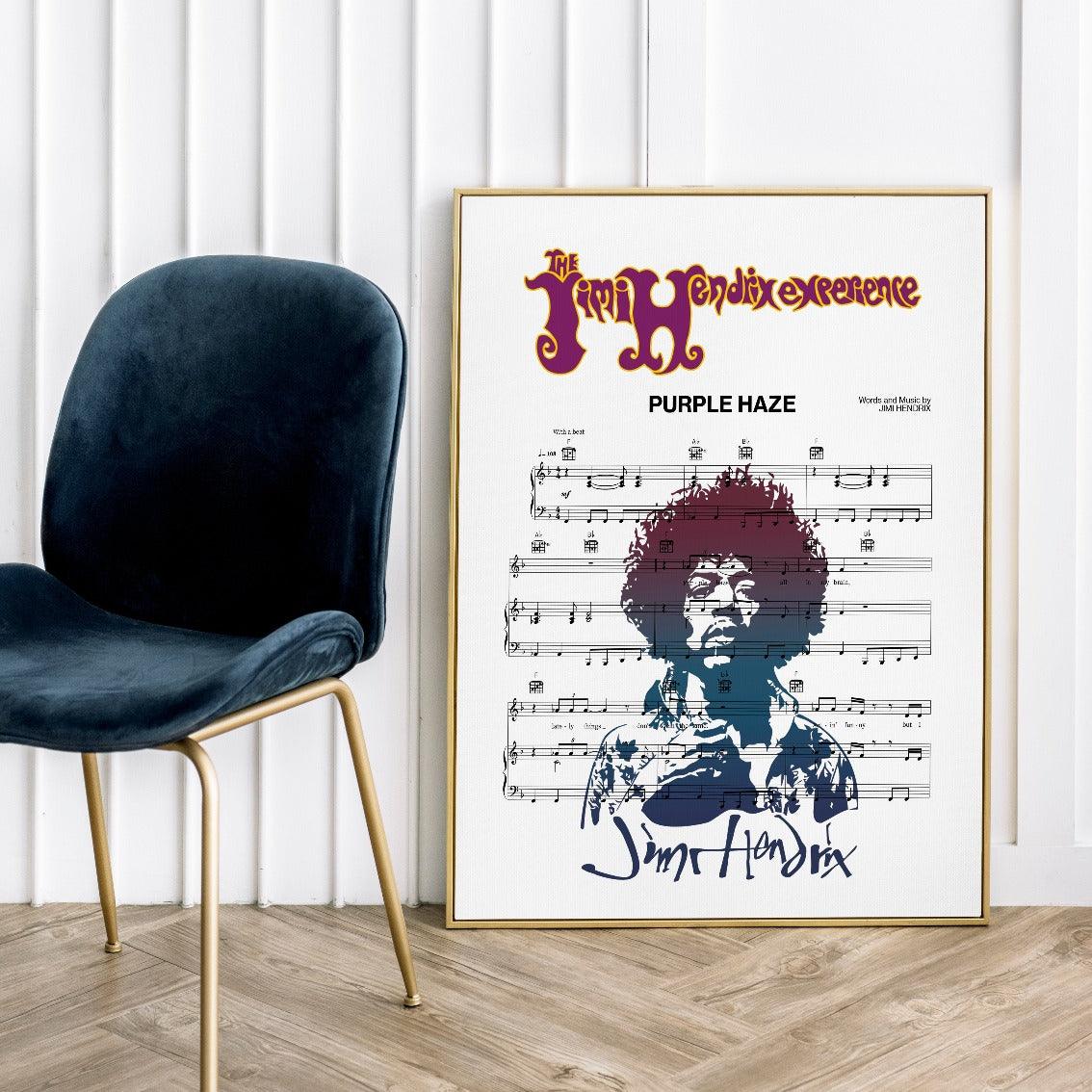 The Jimi Hendrix Experience - Purple Haze Poster - 98types