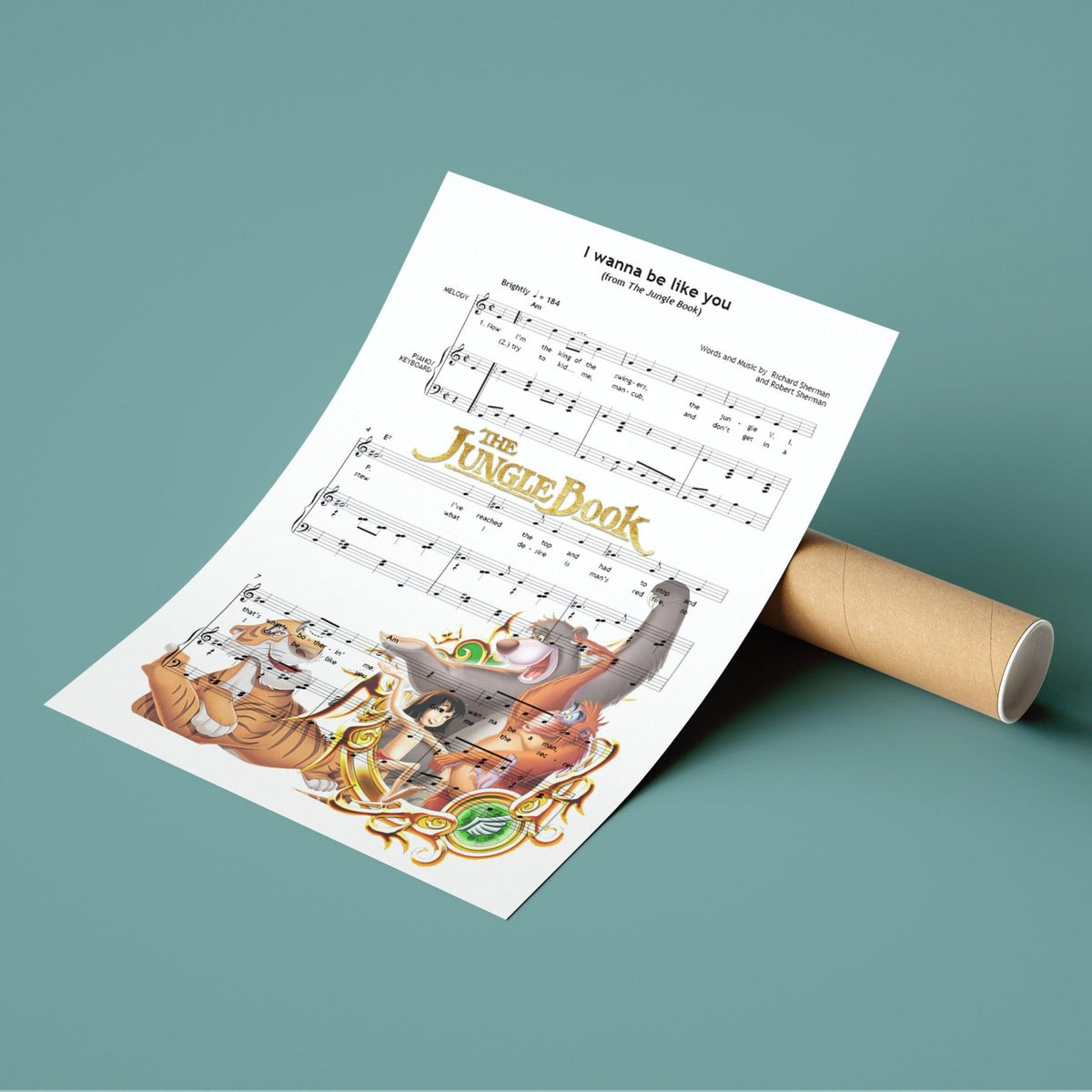 The Jungle Book - I Wanna Be Like You Poster - 98types