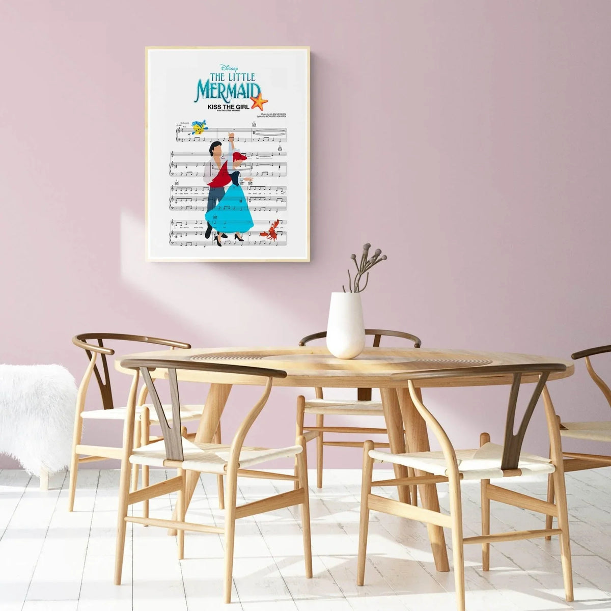 The Little Mermaid - KISS THE GIRL Print - 98types