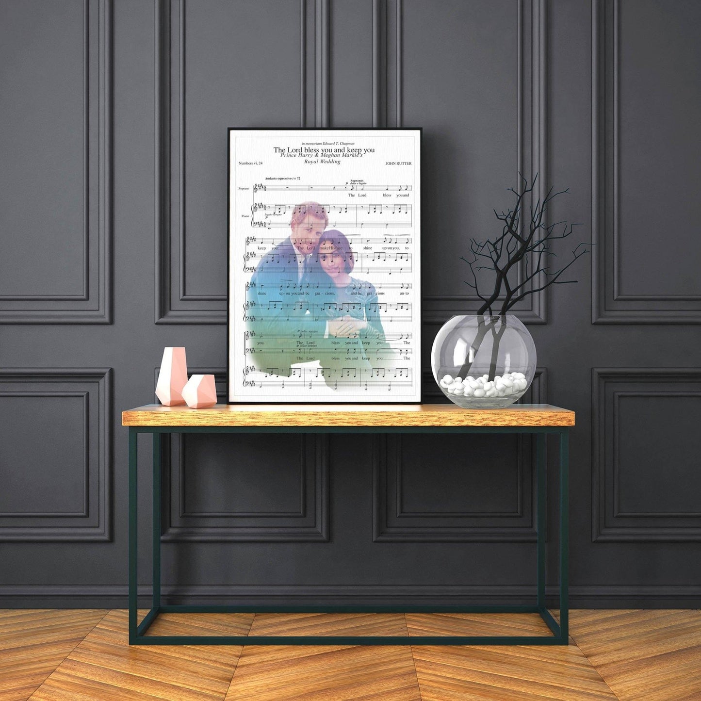 The Lord Bless You And Keep You - Prince Harry & Meghan Royal Wedding Print - 98typesMusic