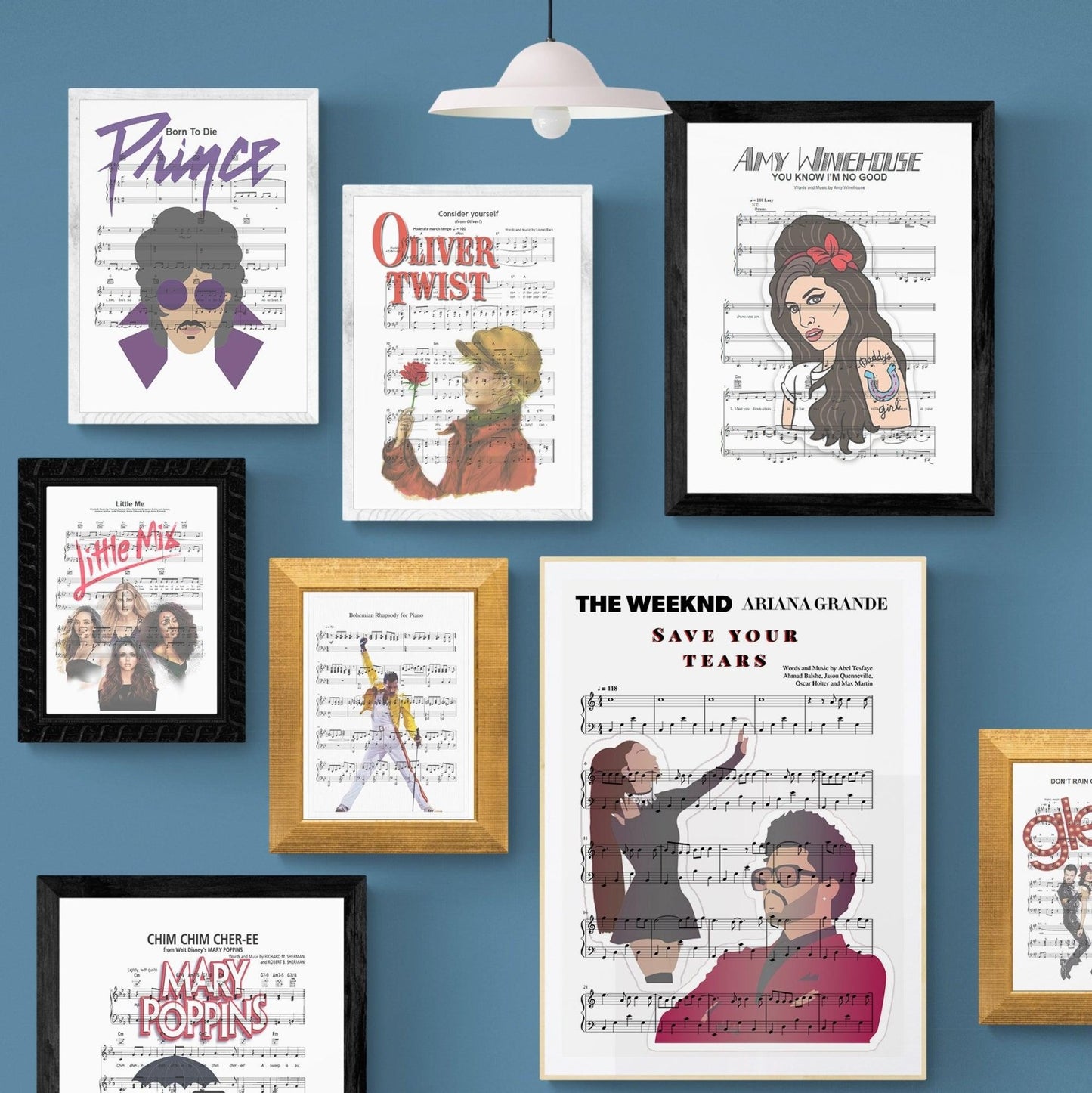 The Weeknd - Save Your Tears Song Music Print - 98types
