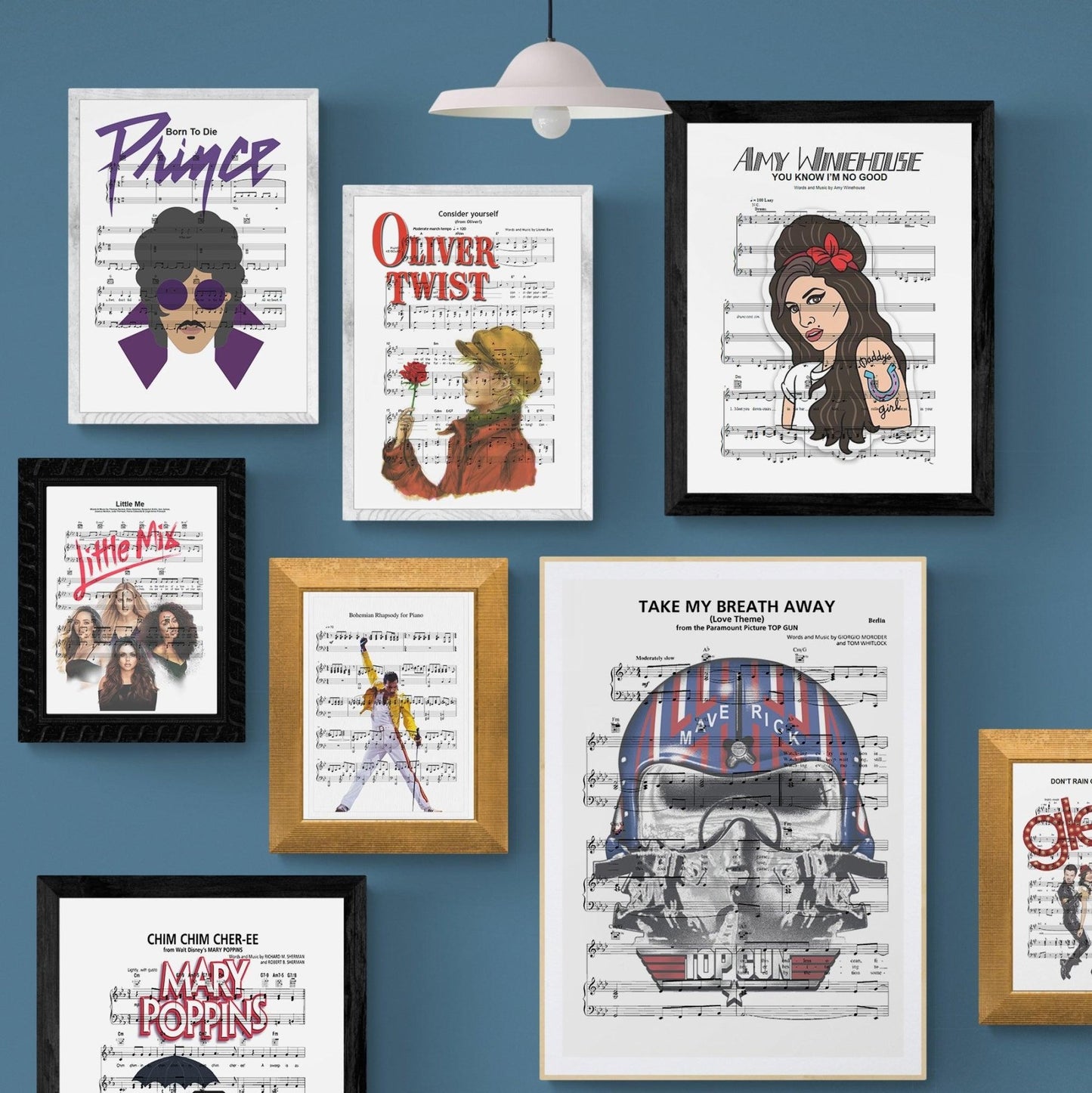 Top Gun • Take My Breath Away Print - 98types