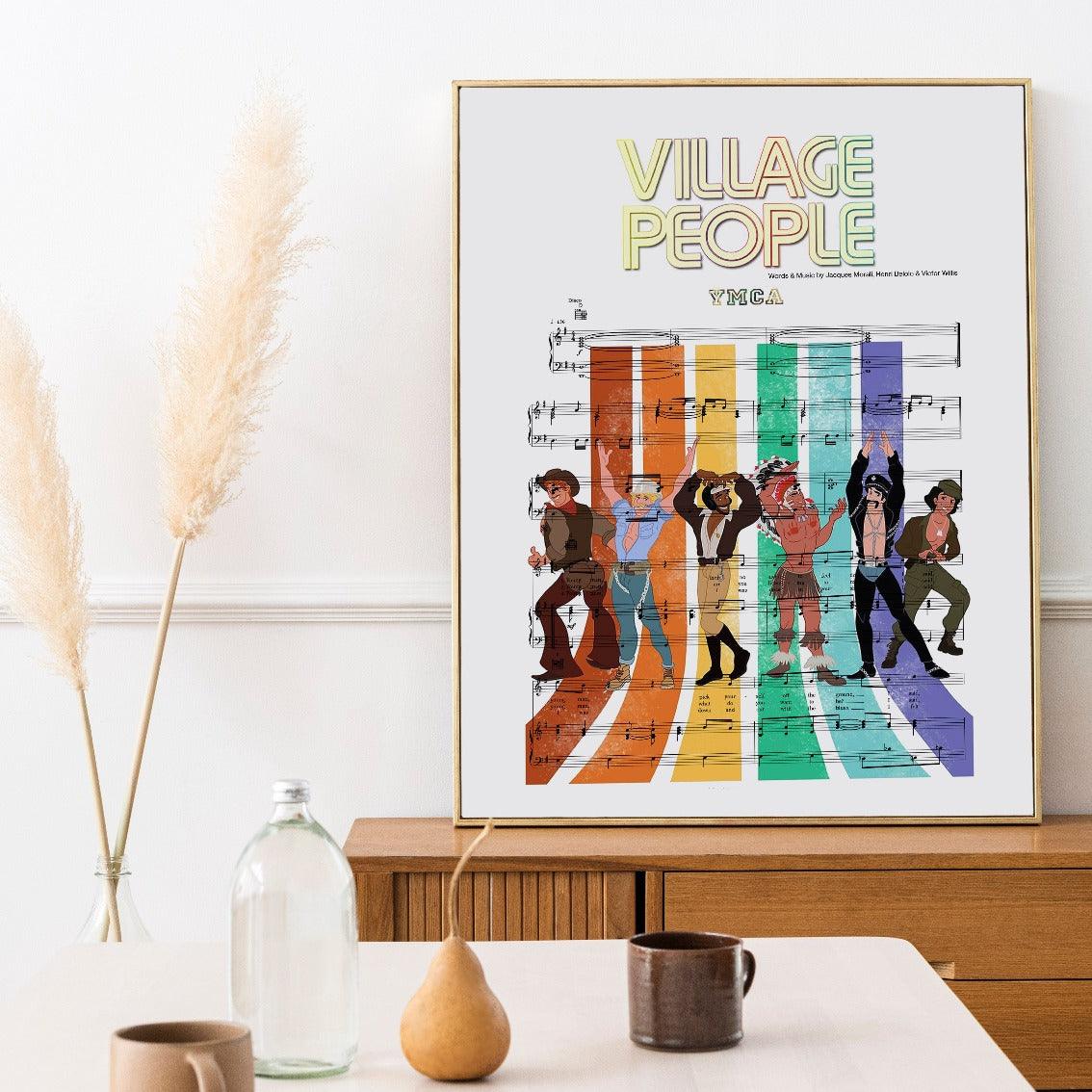 Village People - YMCA Poster - 98types