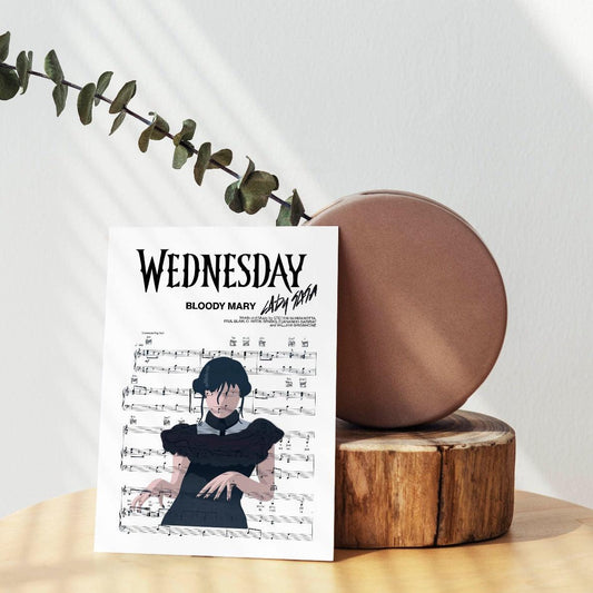 Wenesday Dance- BLOODY MARY Poster - 98types