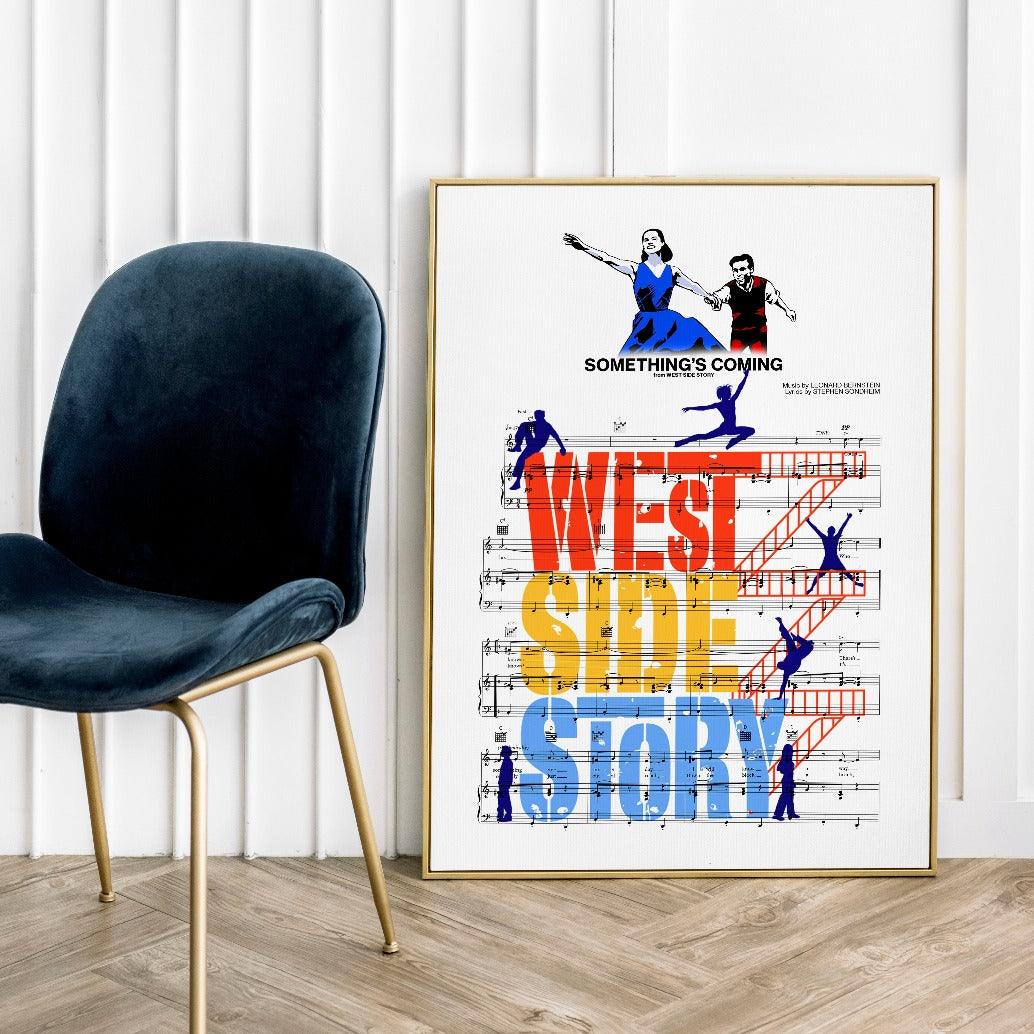 West Side Story - Something's Coming Poster - 98typesMusic