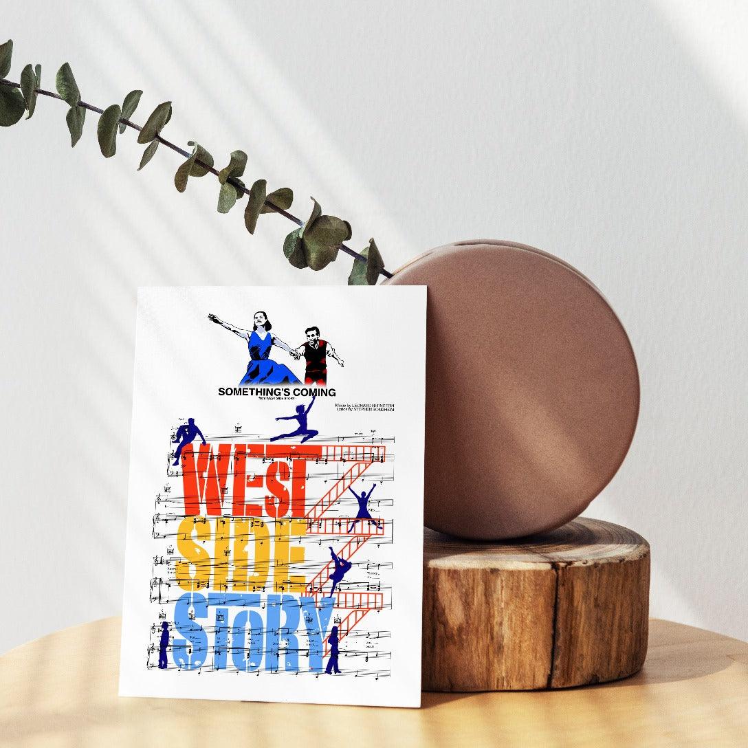 West Side Story - Something's Coming Poster - 98typesMusic