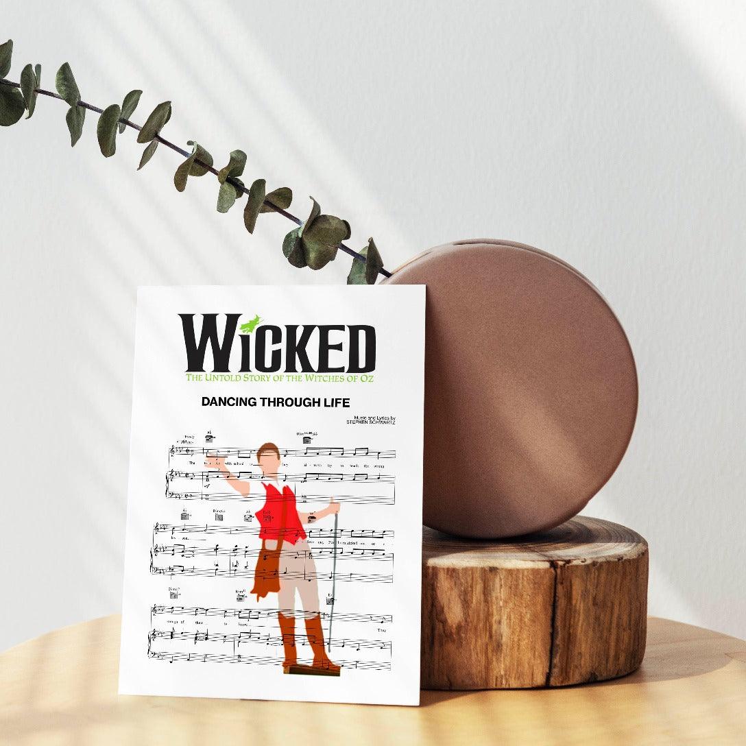Wicked - DANCING THROUGH LIFE Poster - 98types