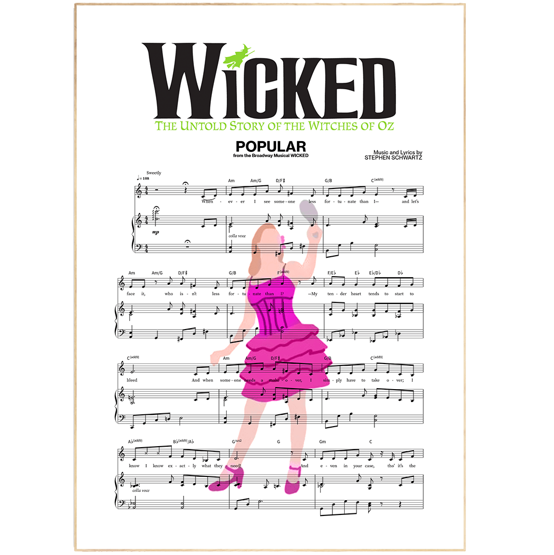 Wicked • Popular Print - 98types