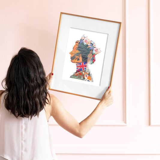 QUEEN ELIZABETH WALL ART POSTER - 98types
