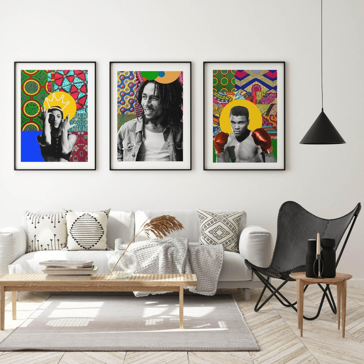 Michelle Obama pop art print — iconic First Lady bold pop art portrait wall decoration UK